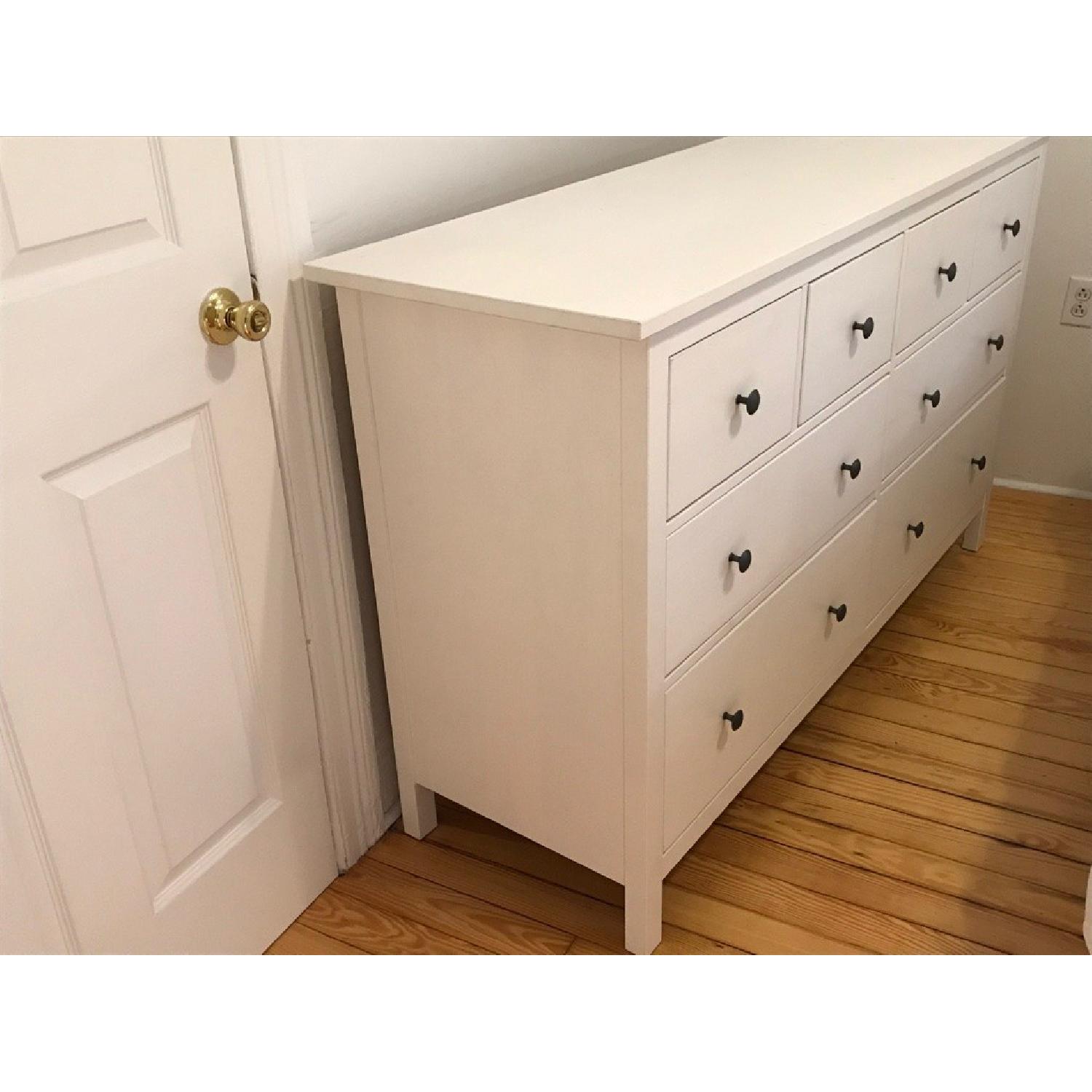 Ikea White 8-Drawer Dresser - image-2