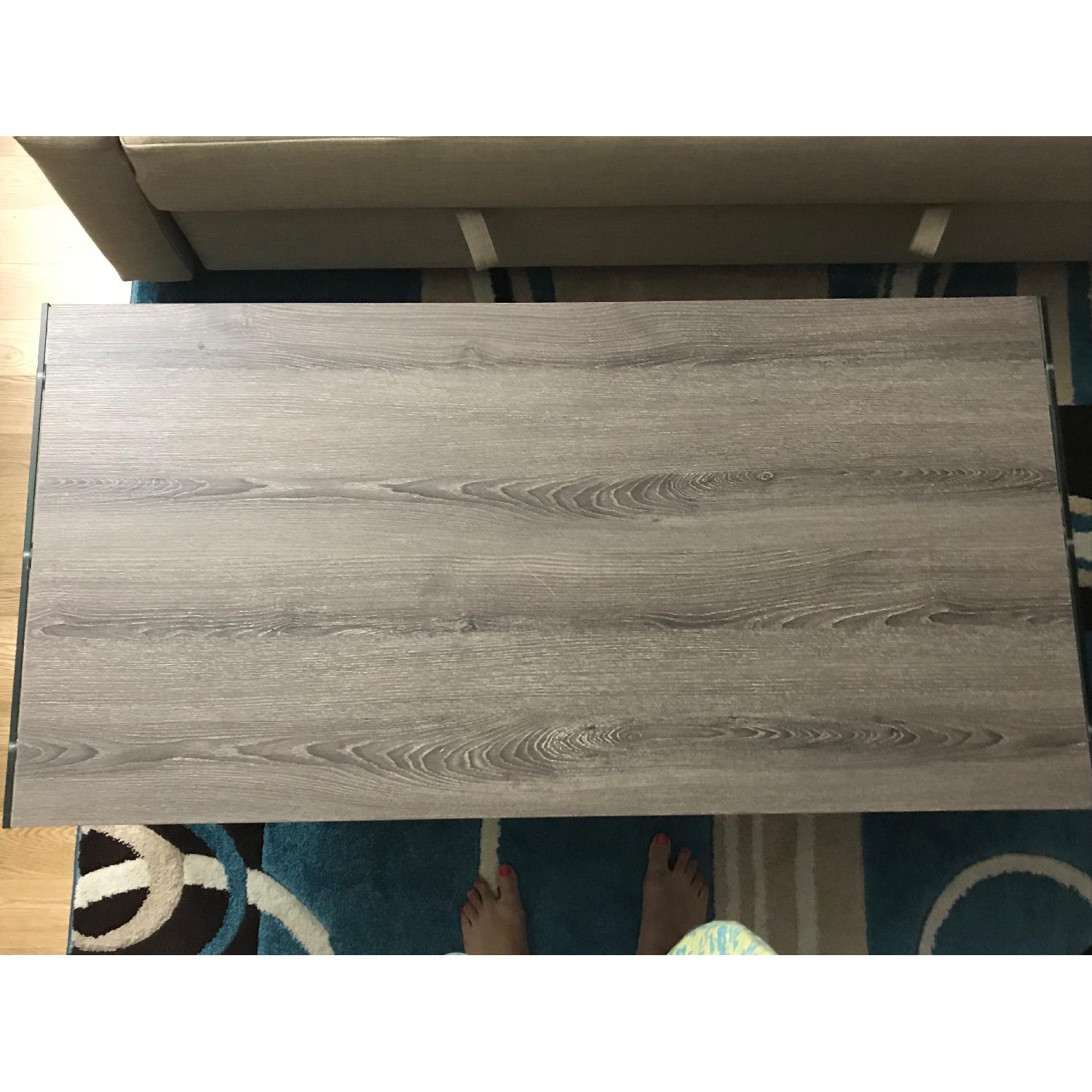 Monarch Furniture Dark Taupe Coffee Table - image-2