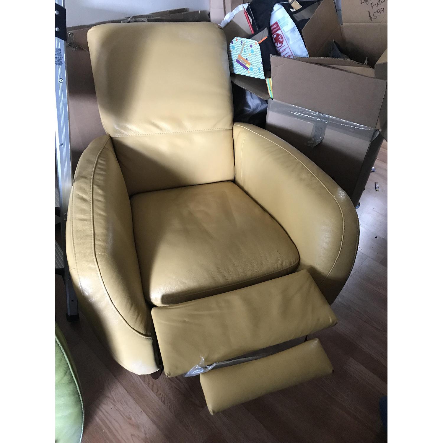 Natuzzi Leather Recliner - image-1