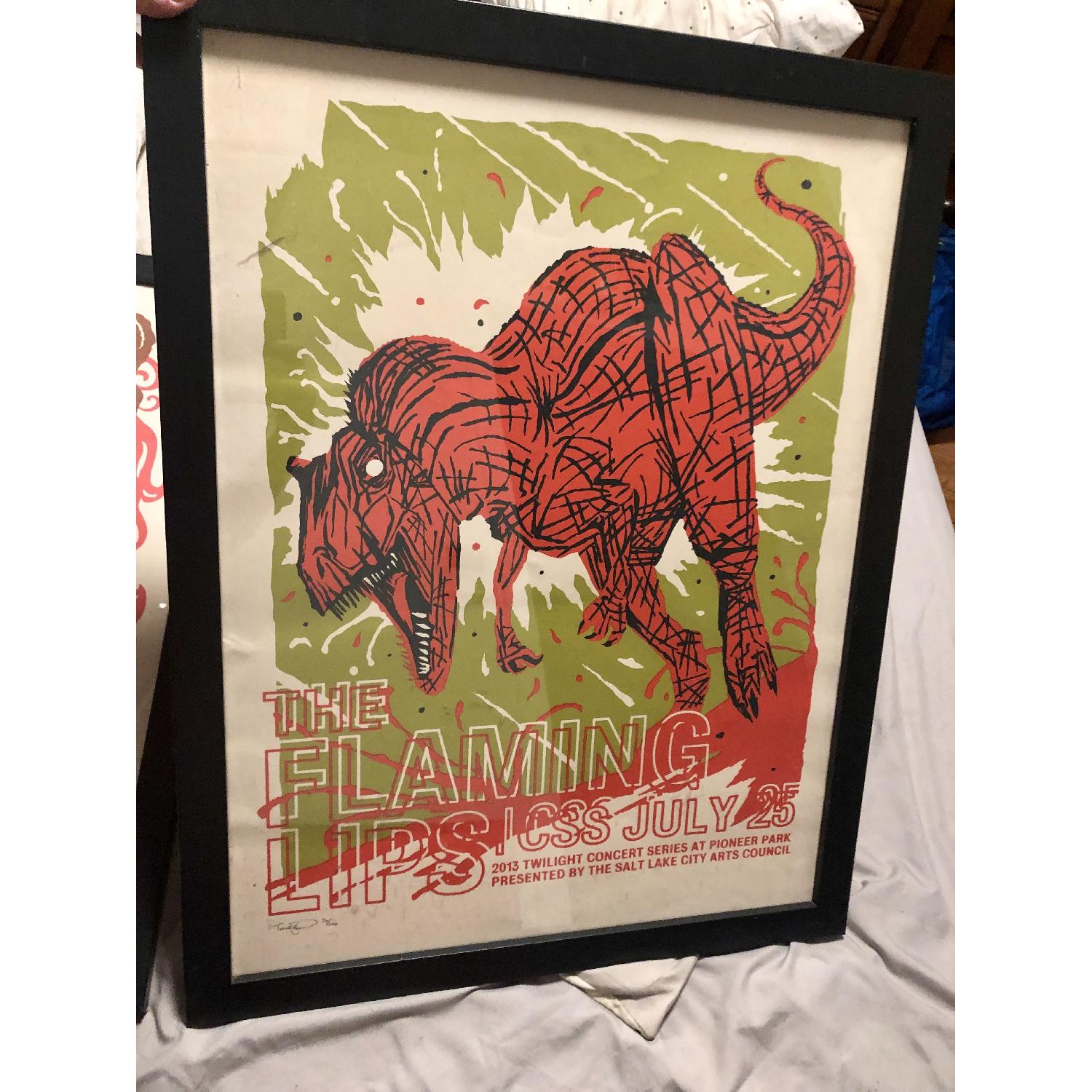 Flaming Lips Limited Edition Signed/Numbered Poster - image-1