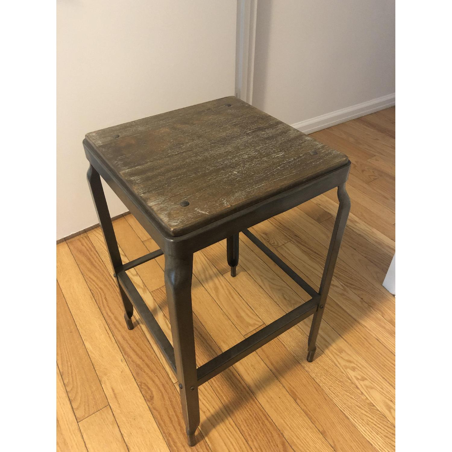 Pottery Barn Galvanized Counter Height Bar Stool - image-2