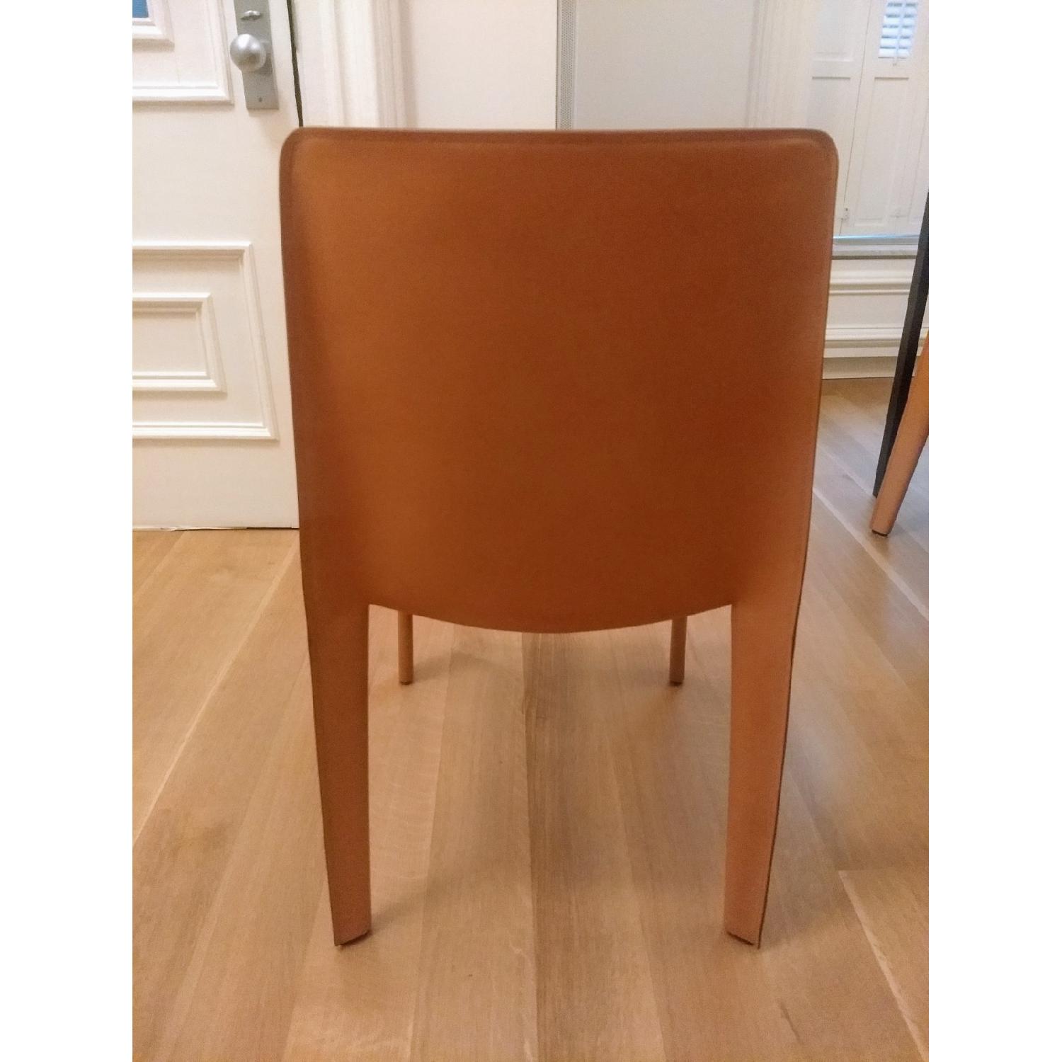 B&B Italia Doyl Dining Chair in Natural Leather AptDeco