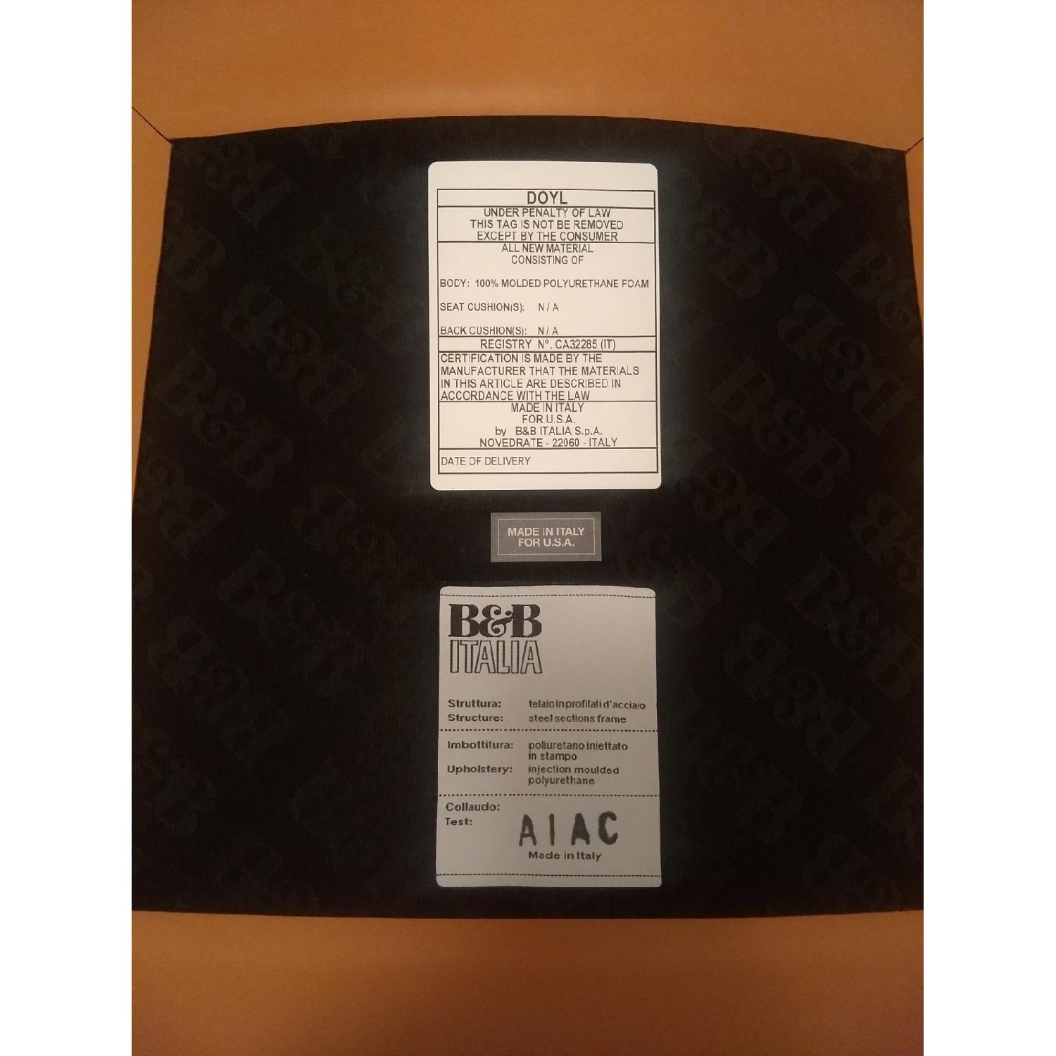 B&B Italia Doyl Dining Chair in Natural Leather - image-5