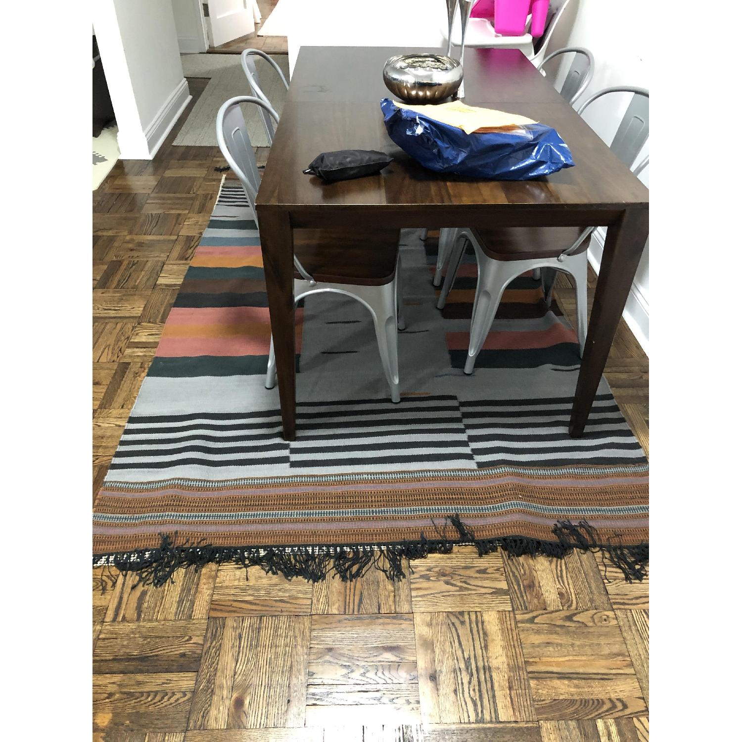 CB2 Gradient Grey Wool Rug - image-1