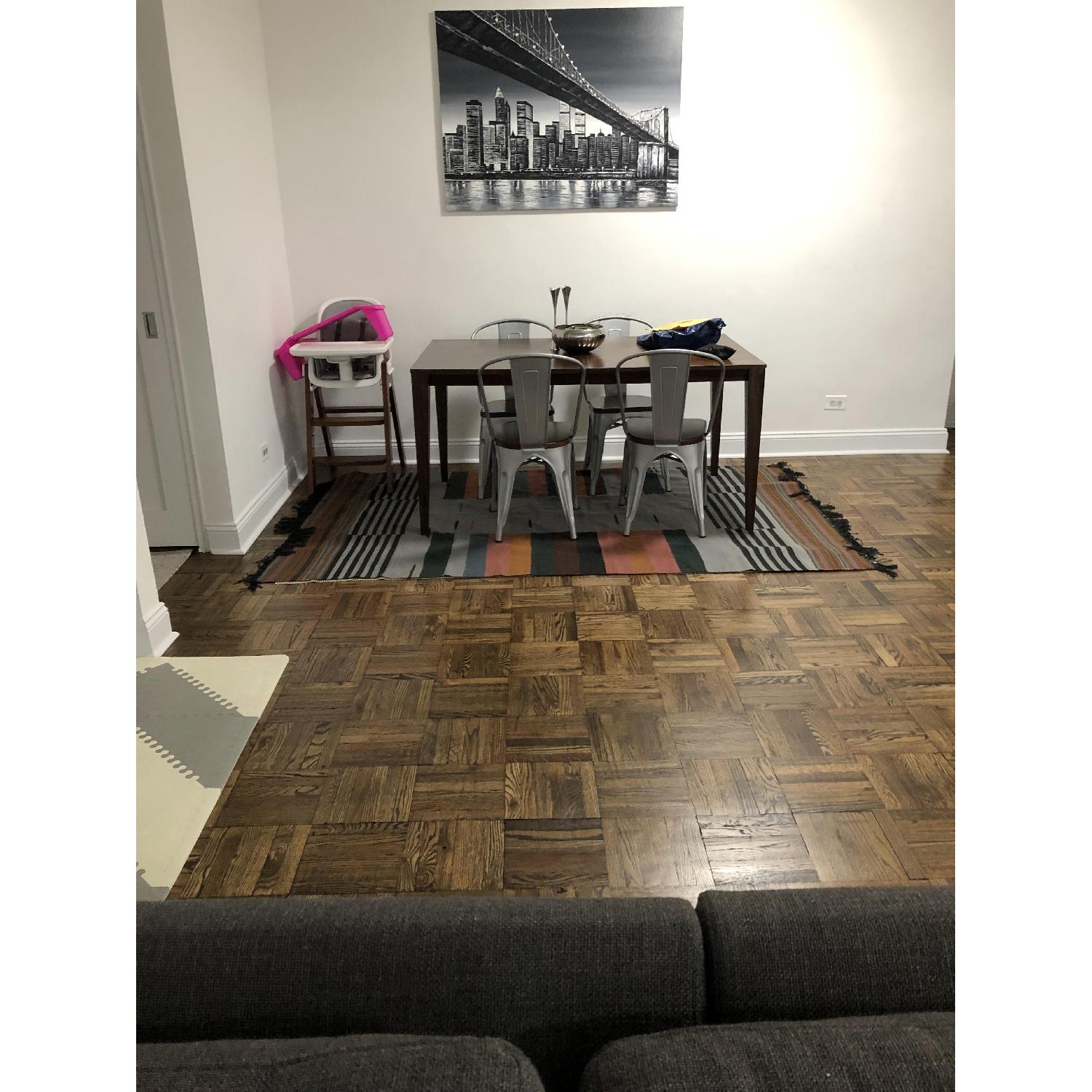 CB2 Gradient Grey Wool Rug - image-2