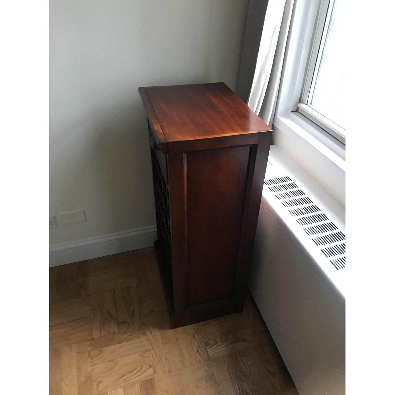 Pottery Barn Mahogany Modular Wine Bar Base - image-3