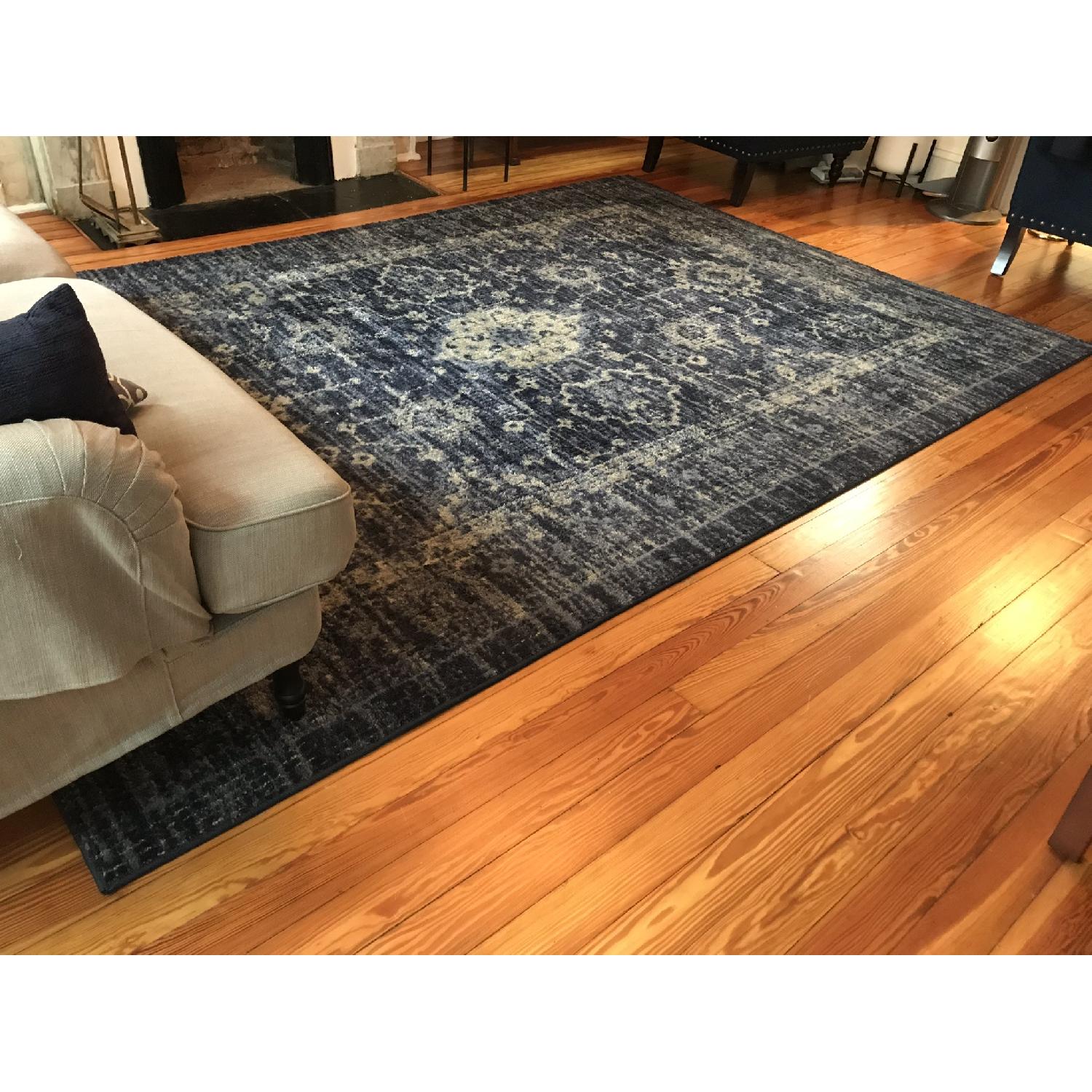 Target Indigo Vintage Distressed Rug - image-2