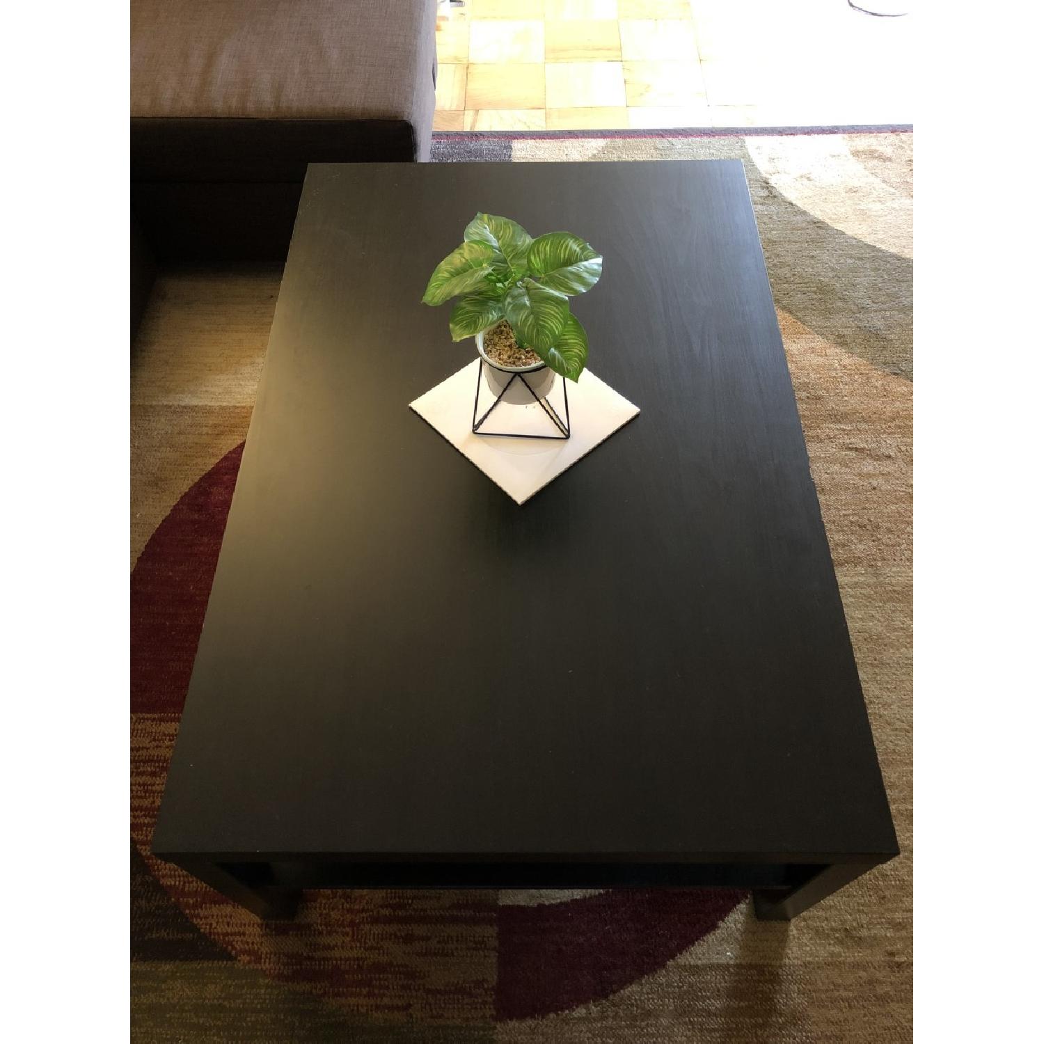 Ikea Lack Coffee Table in BlackBrown AptDeco