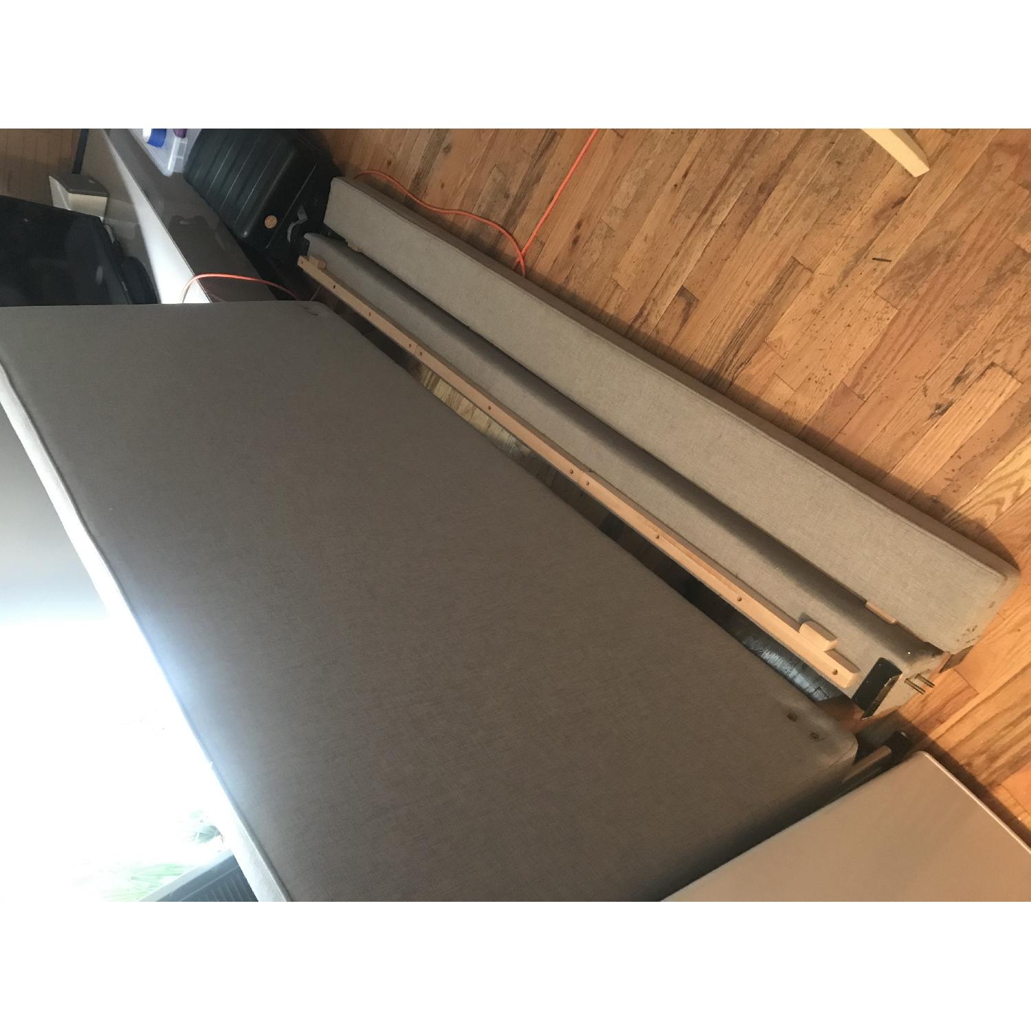 West Elm Mod Upholstered Platform Bed - image-3