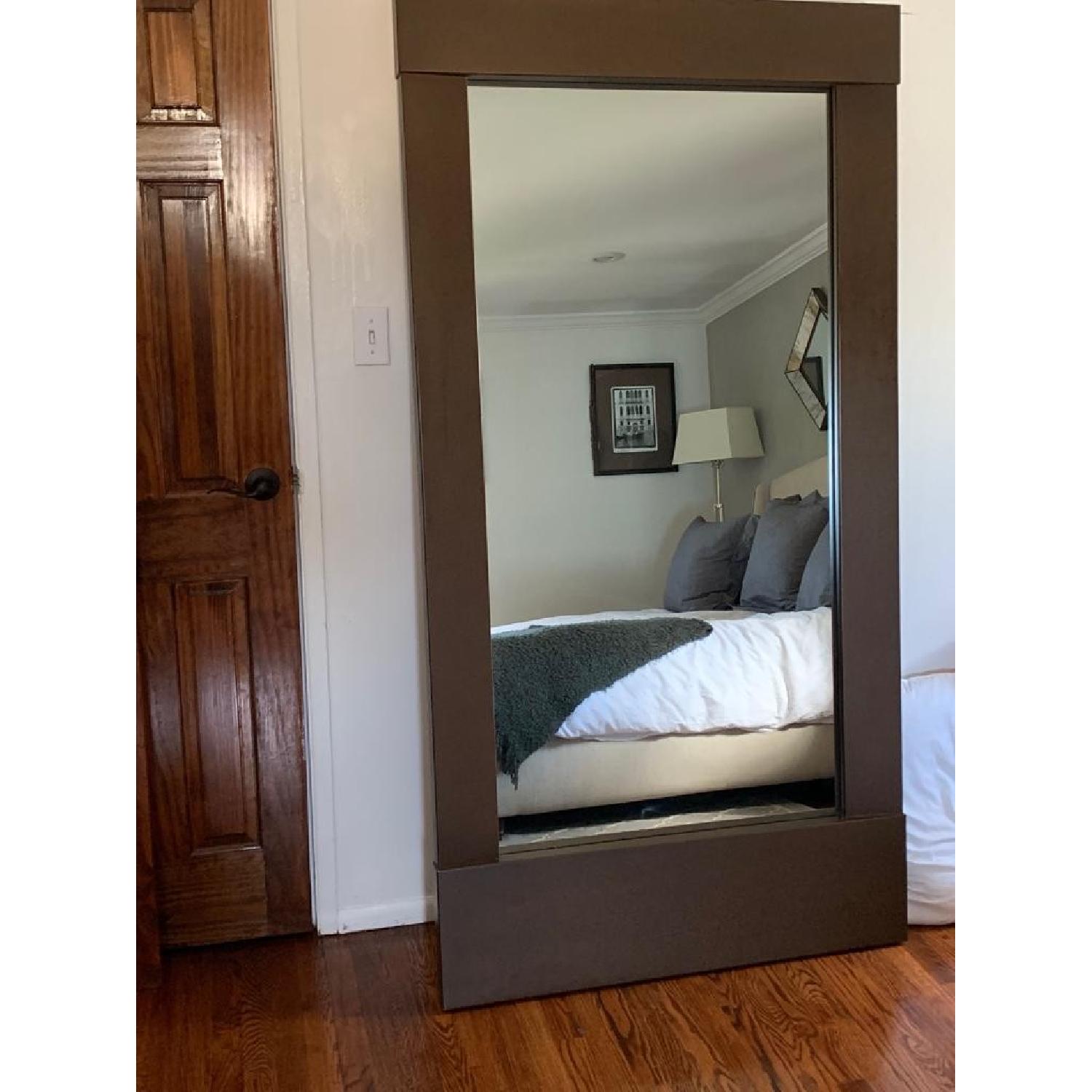 Crate & Barrel Colby Floor Mirror AptDeco