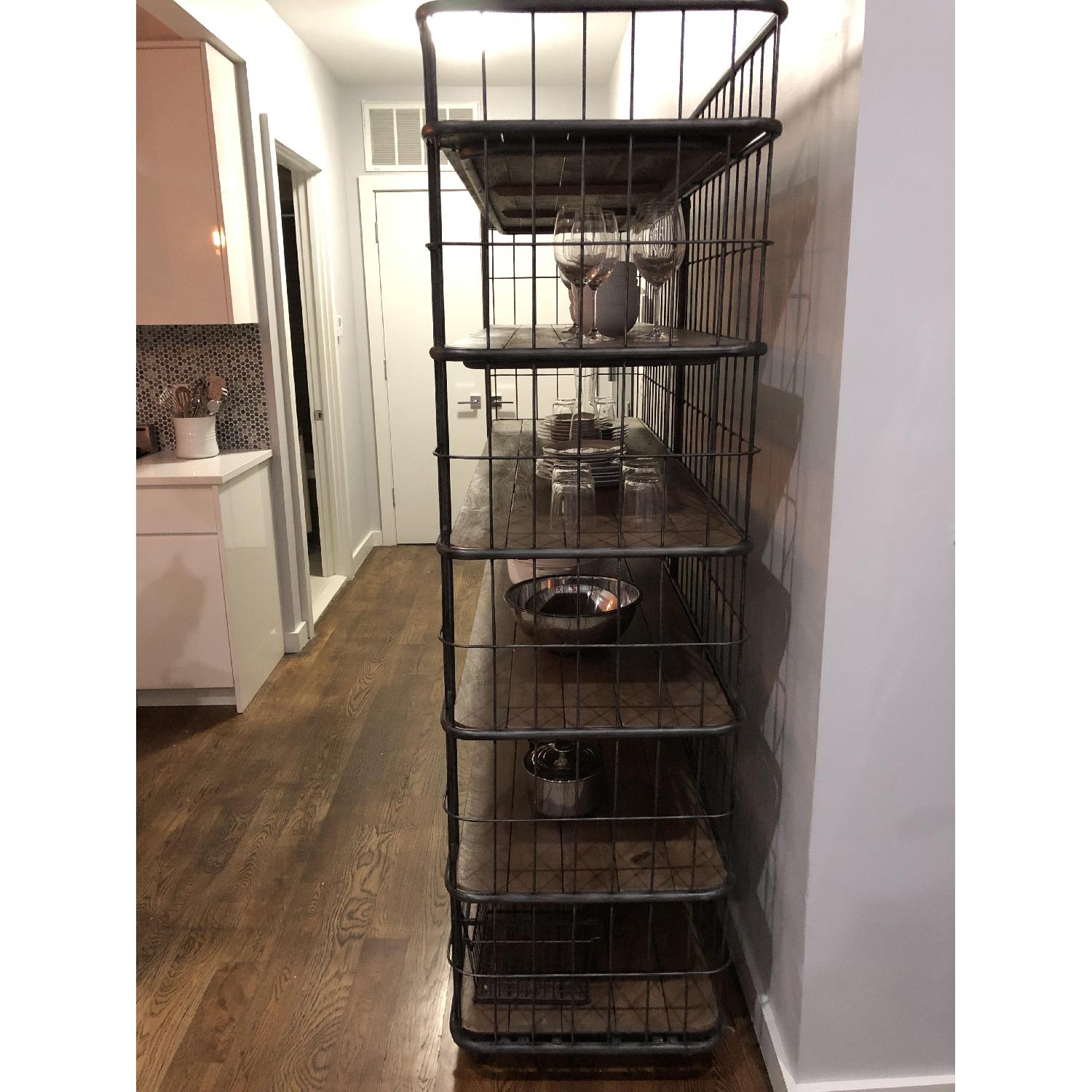 Restoration Hardware Caged Bakers Rack - image-3