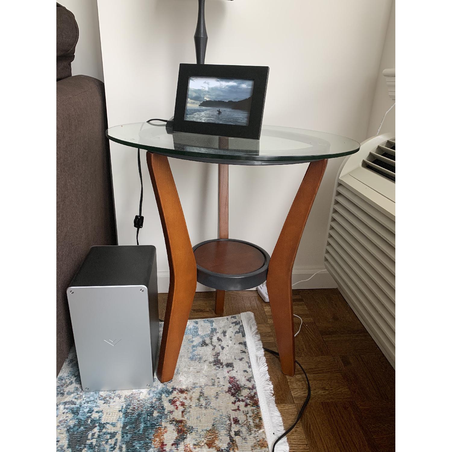 Ashley Glass Coffee Table + 2 End Tables - image-3