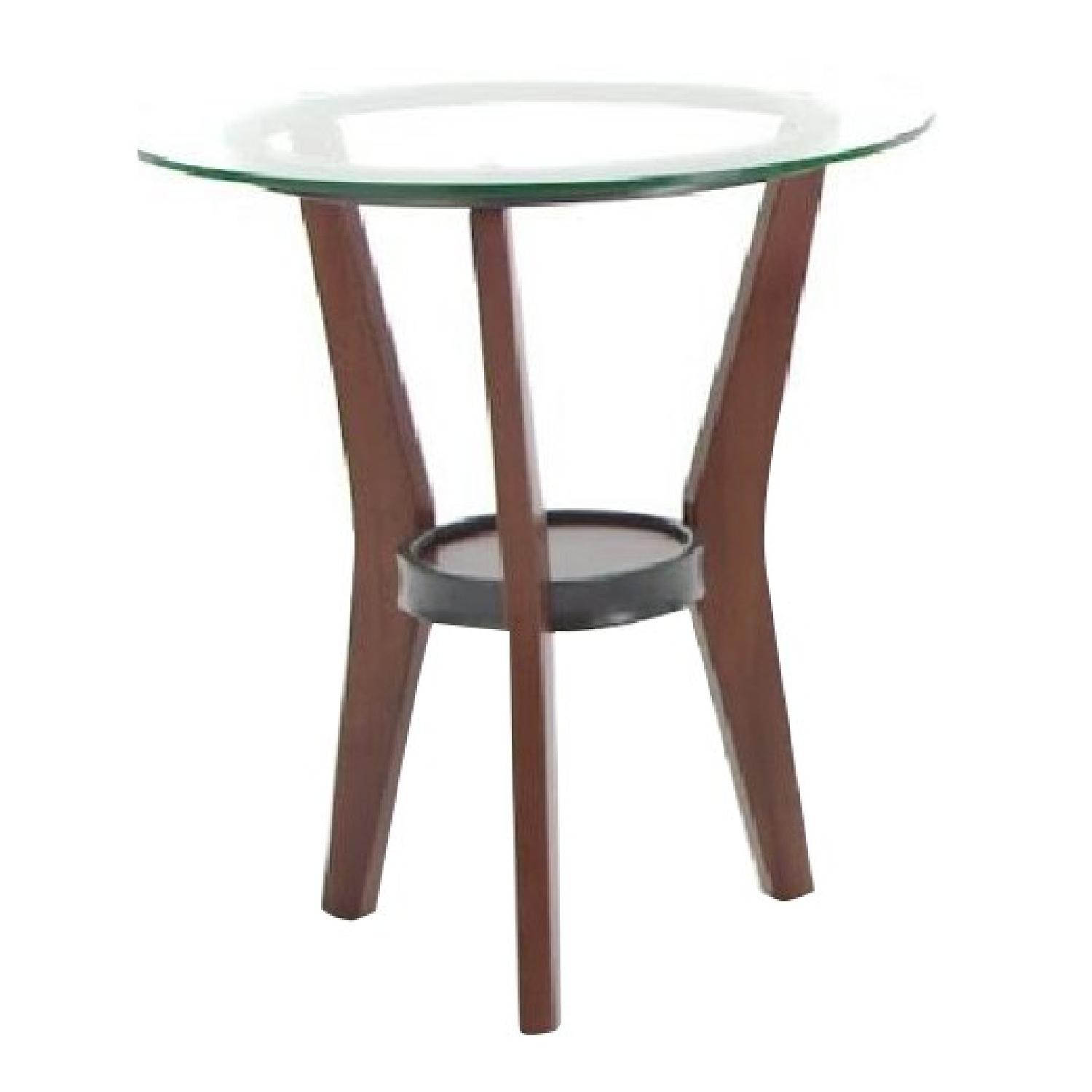 Ashley Glass Coffee Table + 2 End Tables - image-6