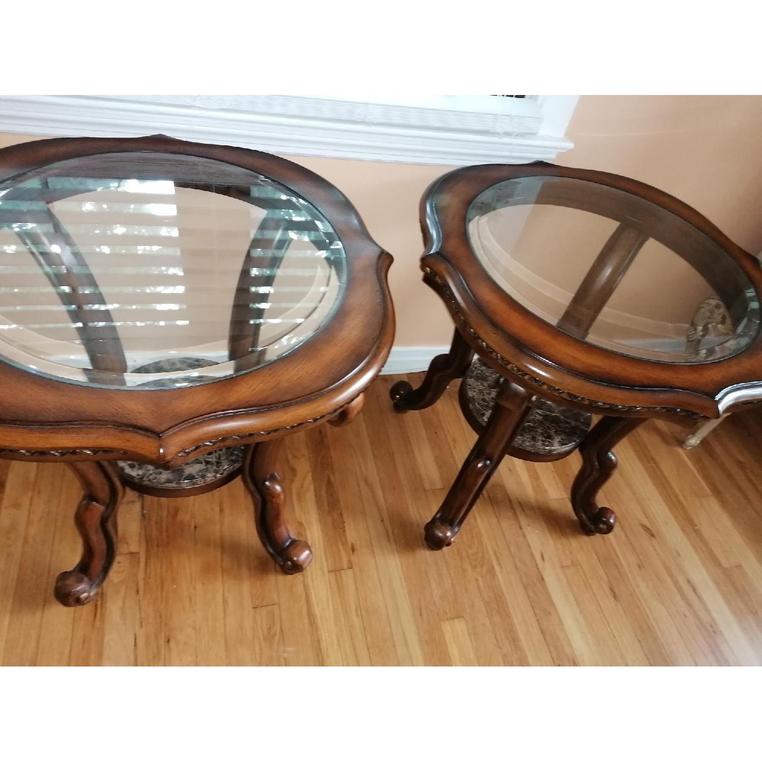 Raymour & Flanigan Schnadig Side Tables AptDeco