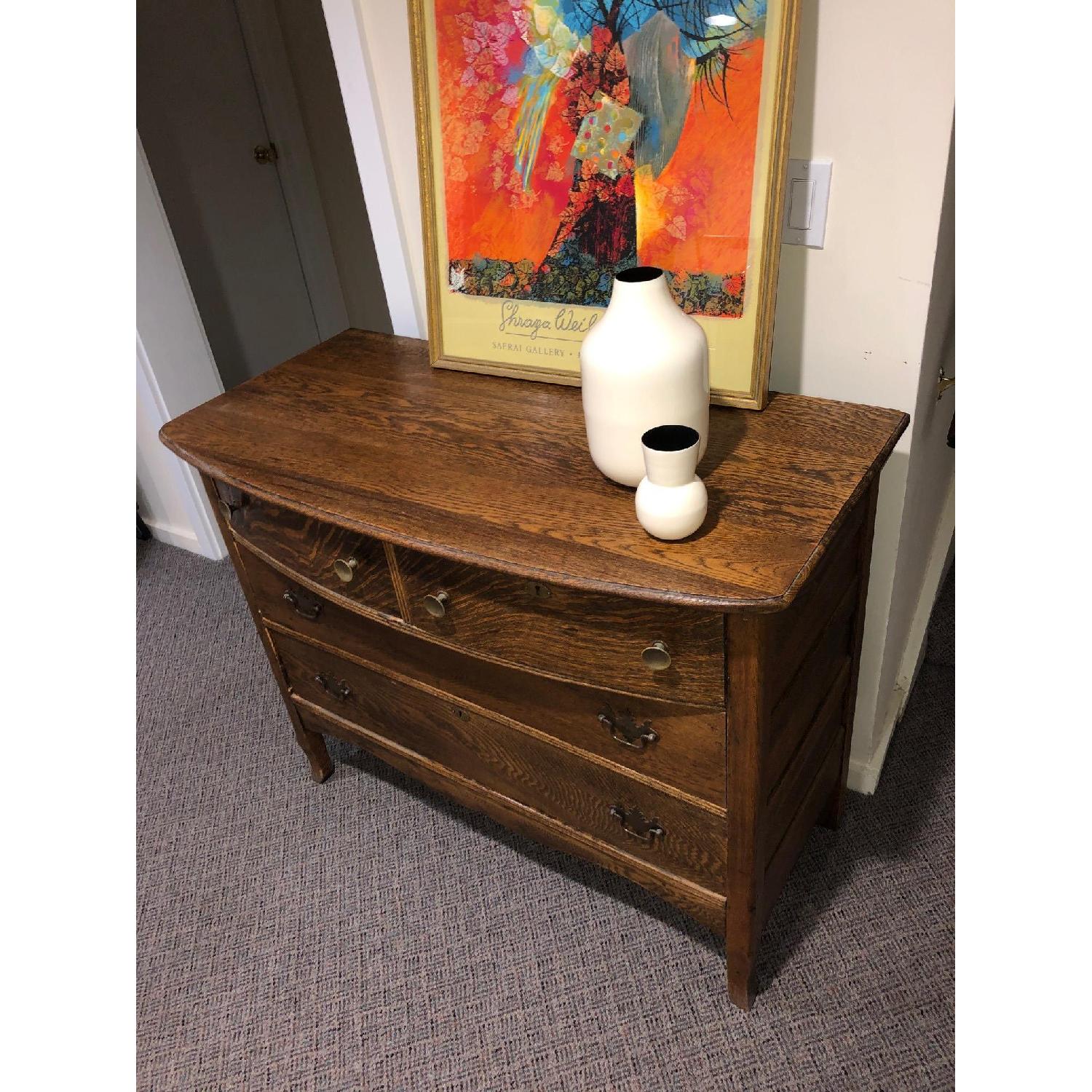 Antique Dresser in Oak - image-5