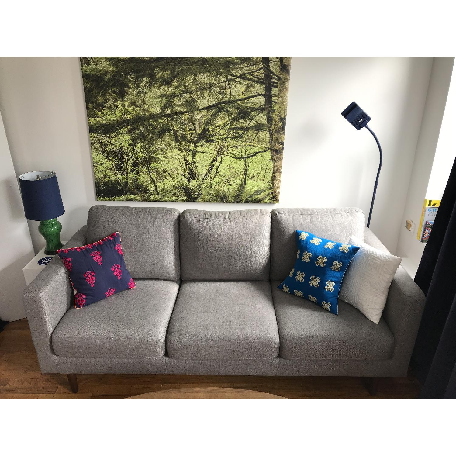 Rivet Revolve Modern 3 Seater Sofa AptDeco