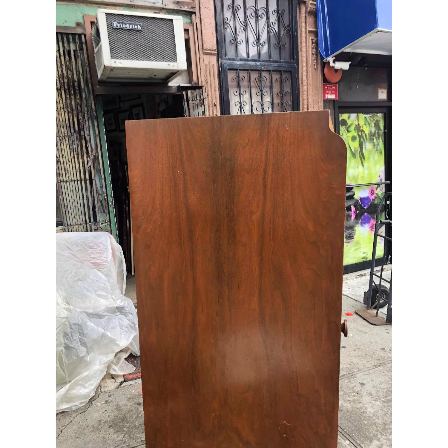 Antique 1940s Art Deco Style Waterfall Wardrobe/Dresser - image-6