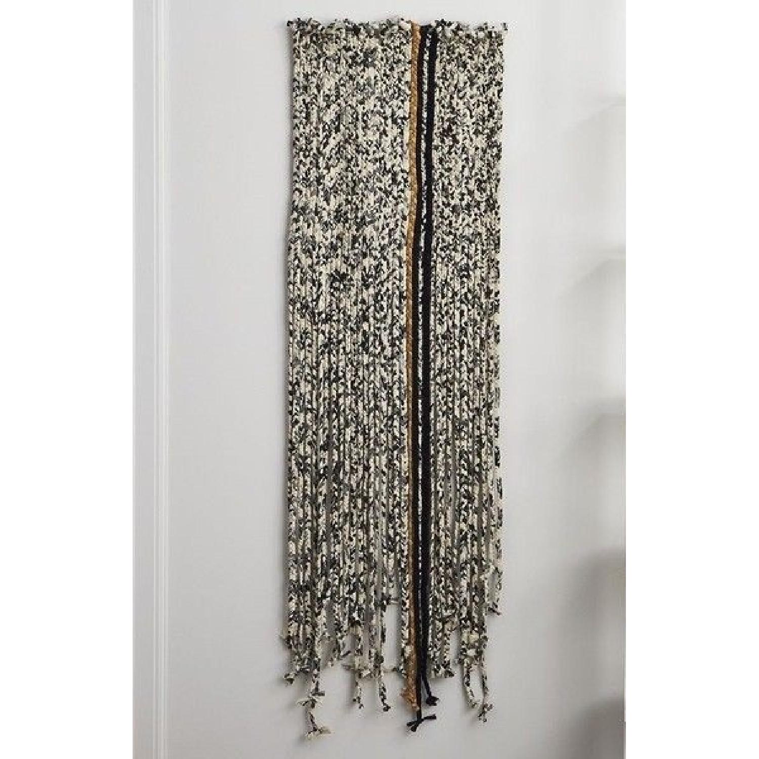 CB2 Braided Fringe Wall Hanging AptDeco