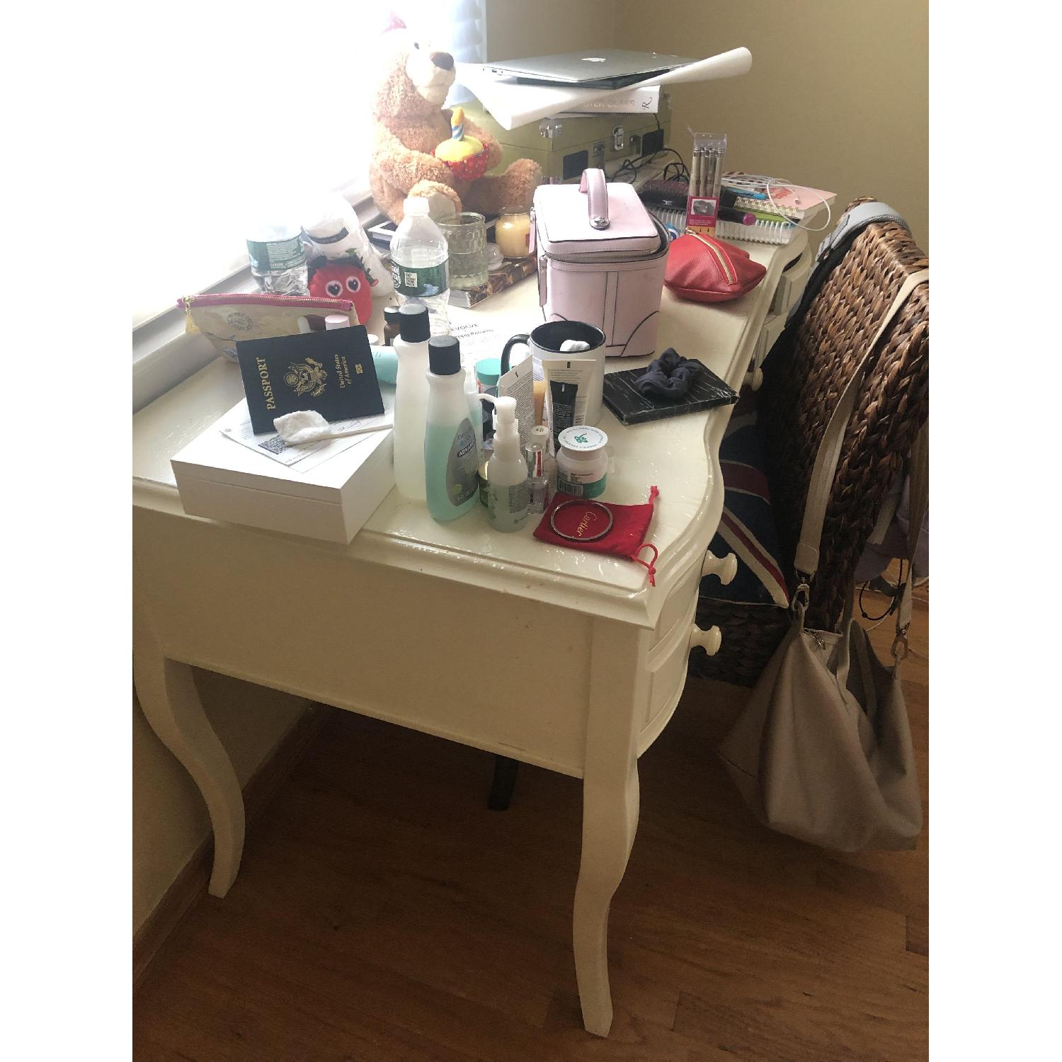 Pottery Barn Lilac Desk - image-2