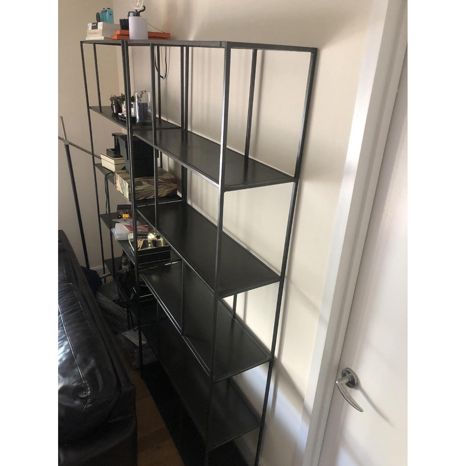 West Elm Metal Bookshelf - image-1