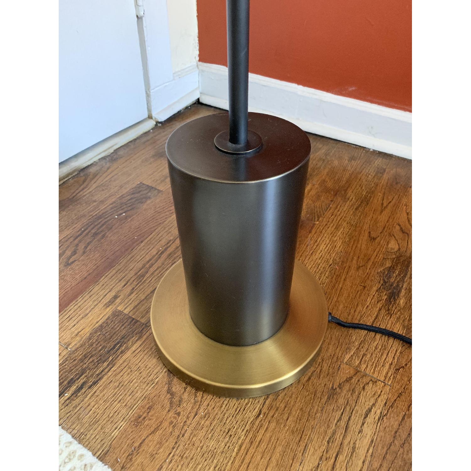 Rejuvenation Cylinder Floor Lamp in Brass - image-3