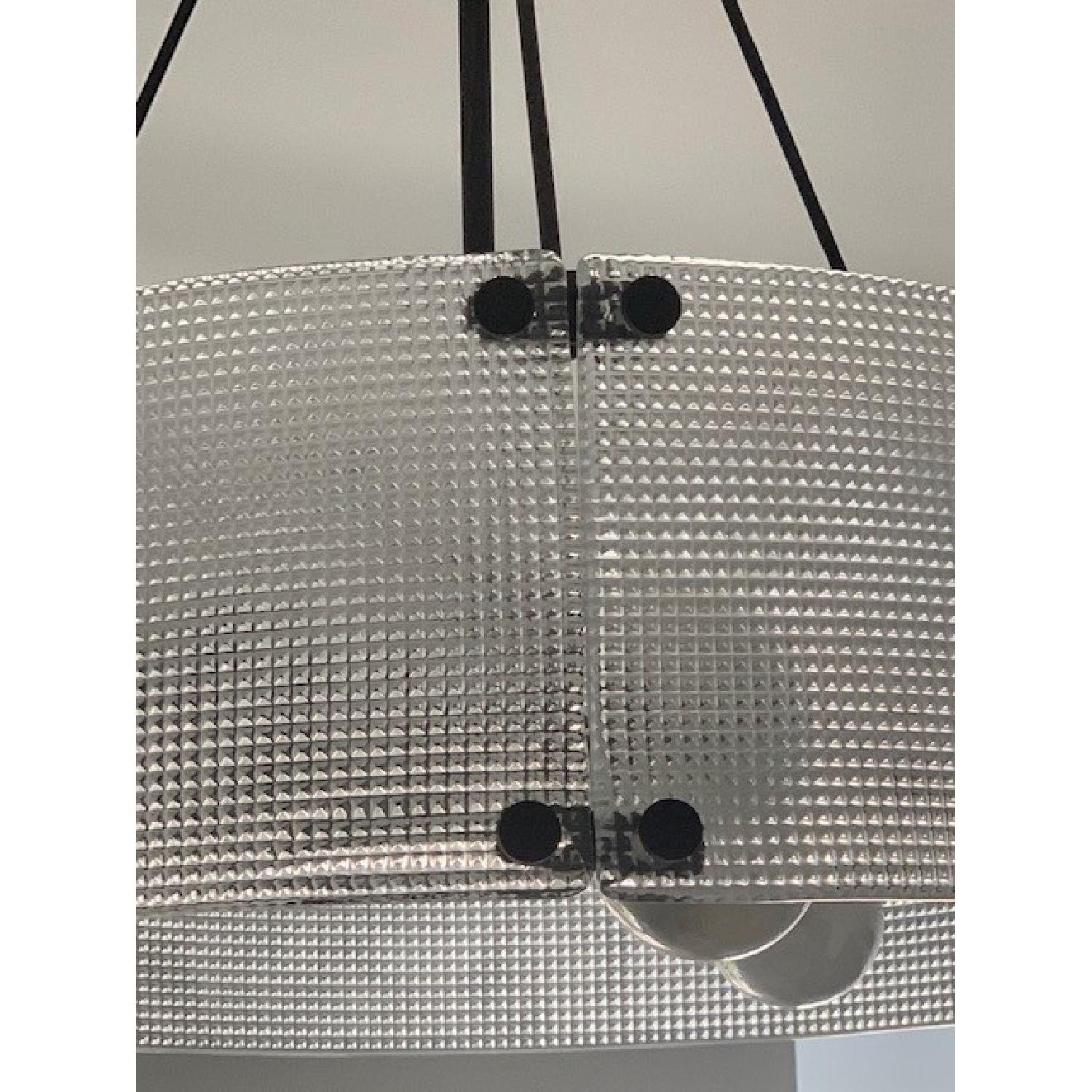 Rejuvenation Willamette Clear Diamond Glass Chandelier - image-3