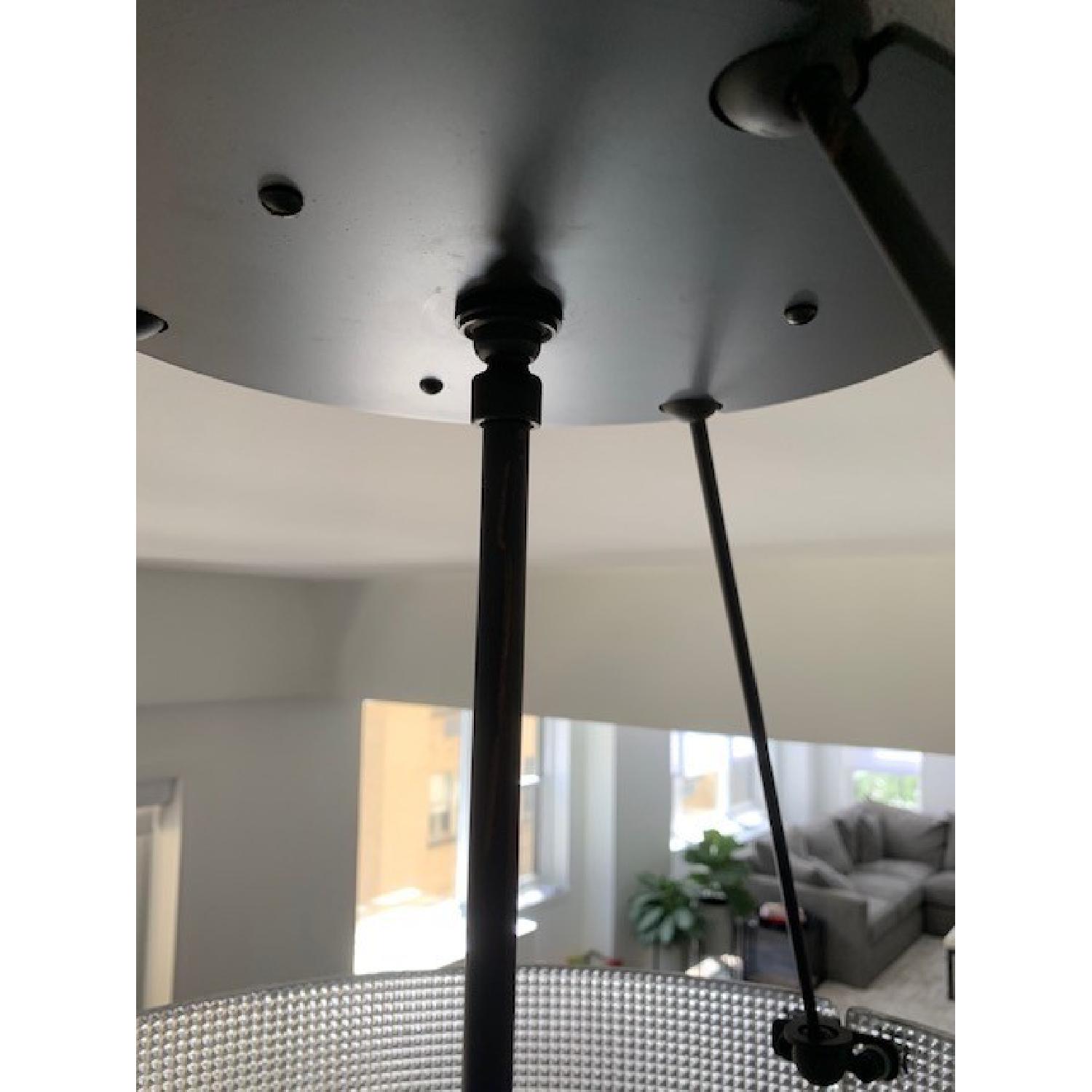 Rejuvenation Willamette Clear Diamond Glass Chandelier - image-5