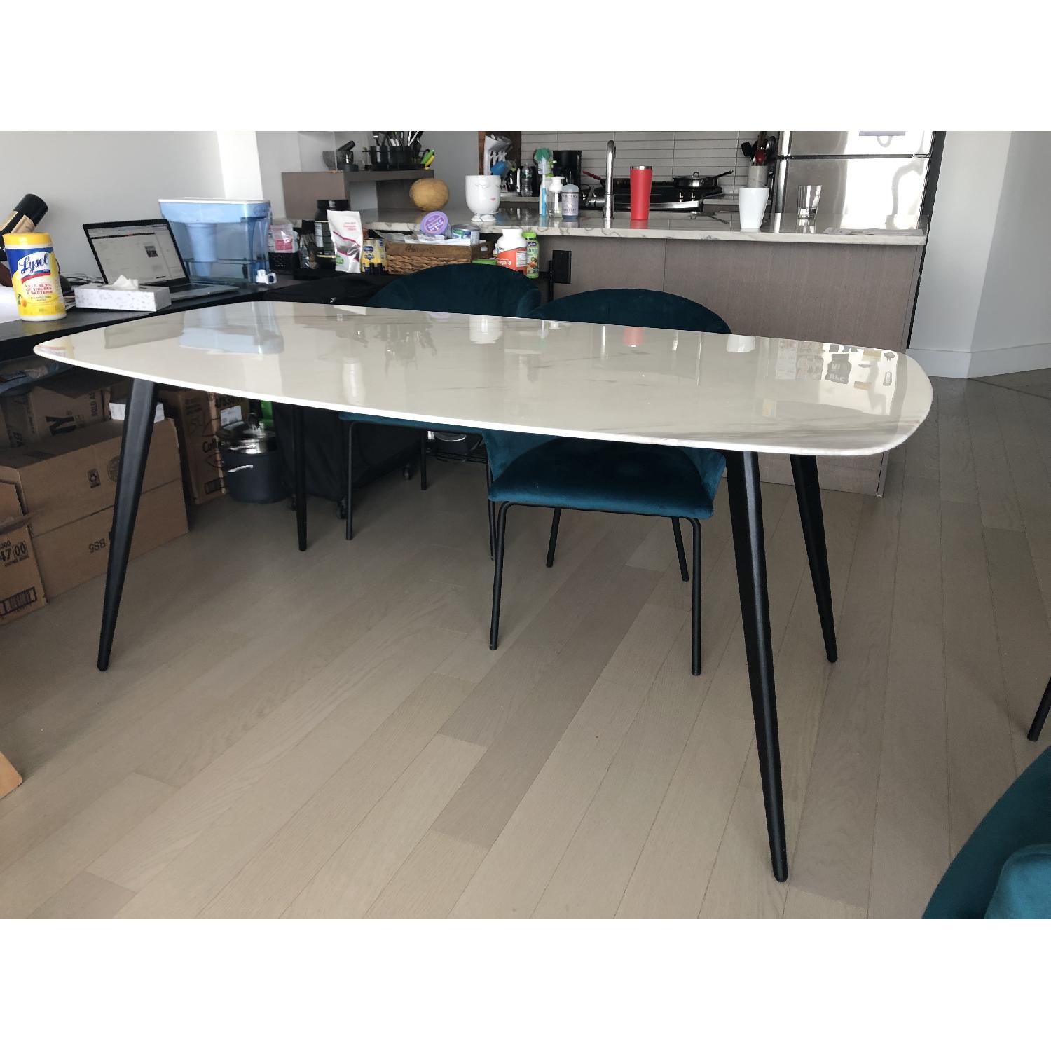 Modani Skandiva Marble Dining Table - image-1