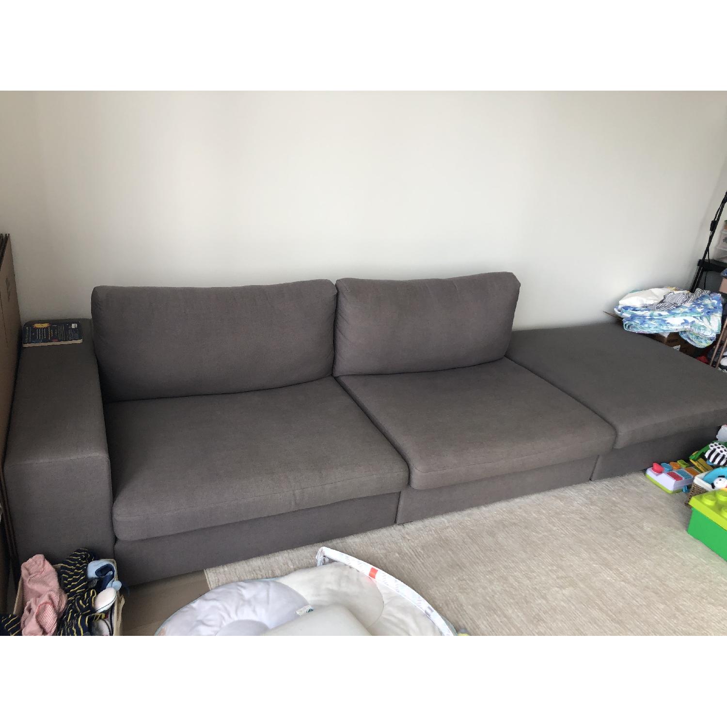 Article Cube Thunder Grey Sectional Sofa - image-2