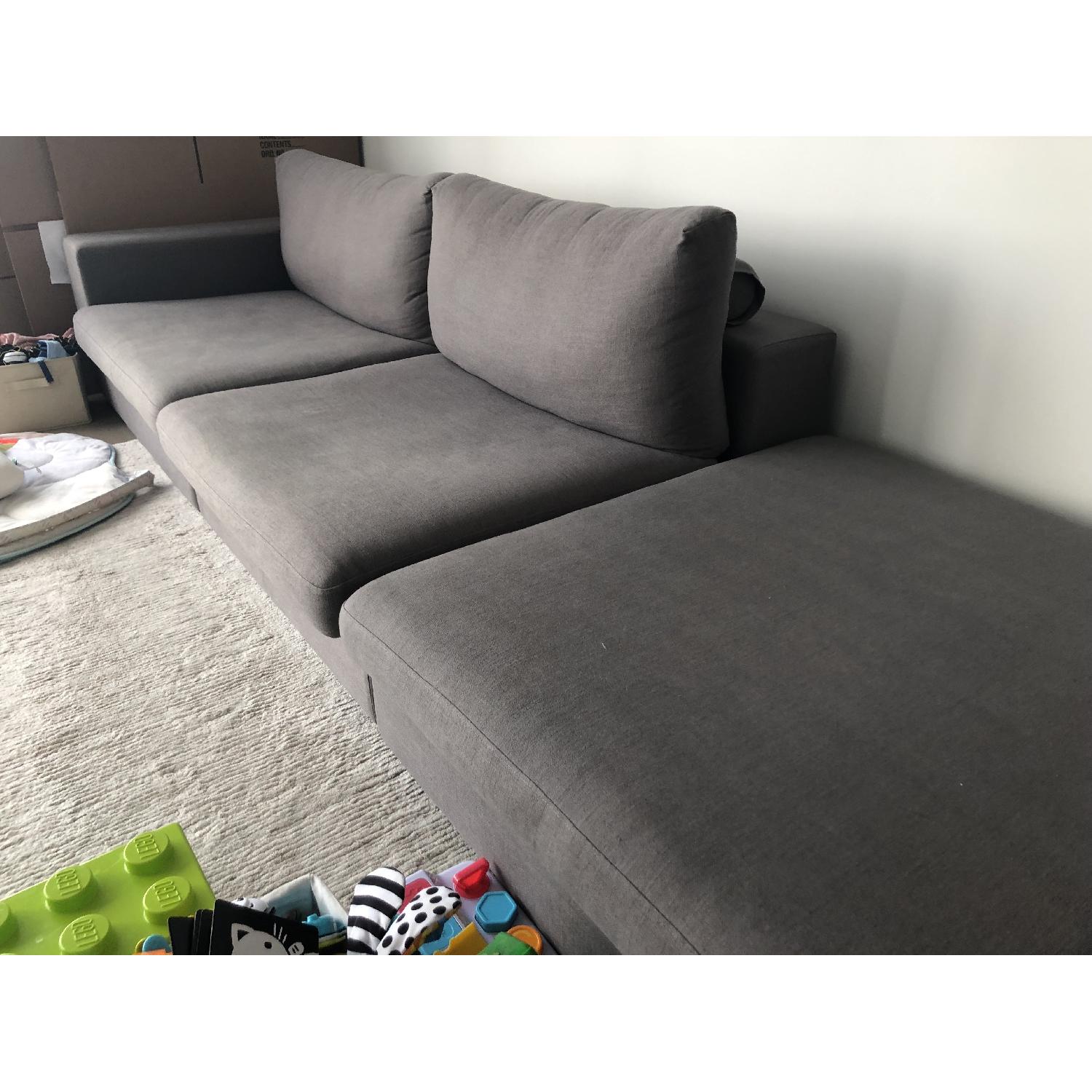 Article Cube Thunder Grey Sectional Sofa - image-3