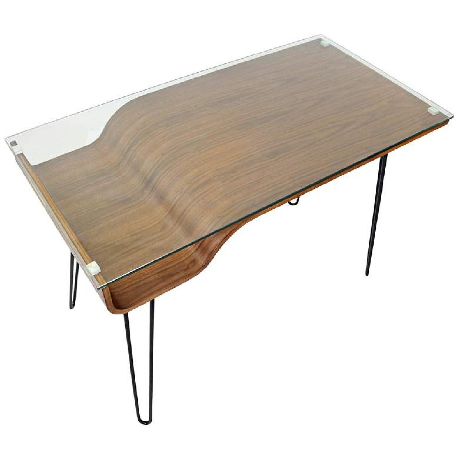 LumiSource Avery Mid-Century Modern Desk - image-1