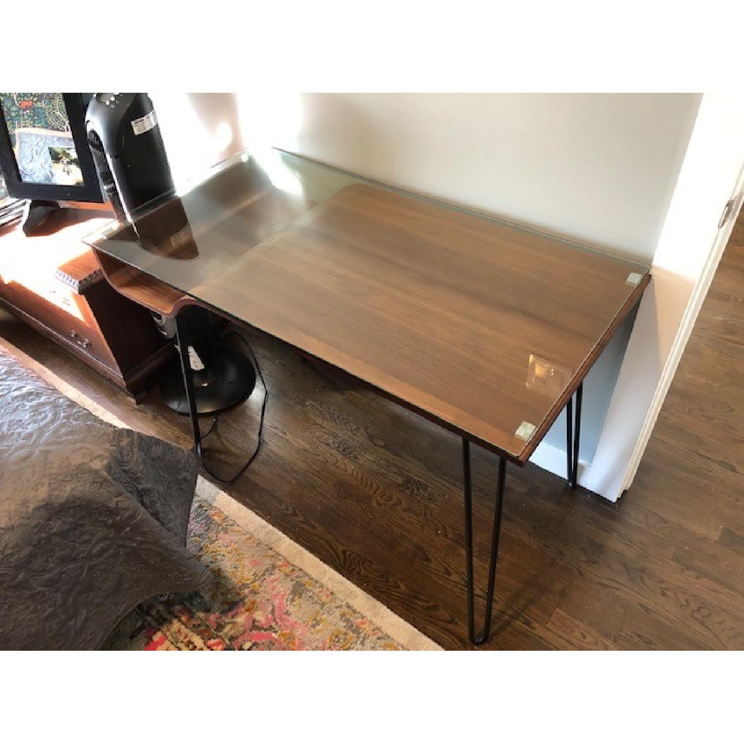 LumiSource Avery Mid-Century Modern Desk - image-3