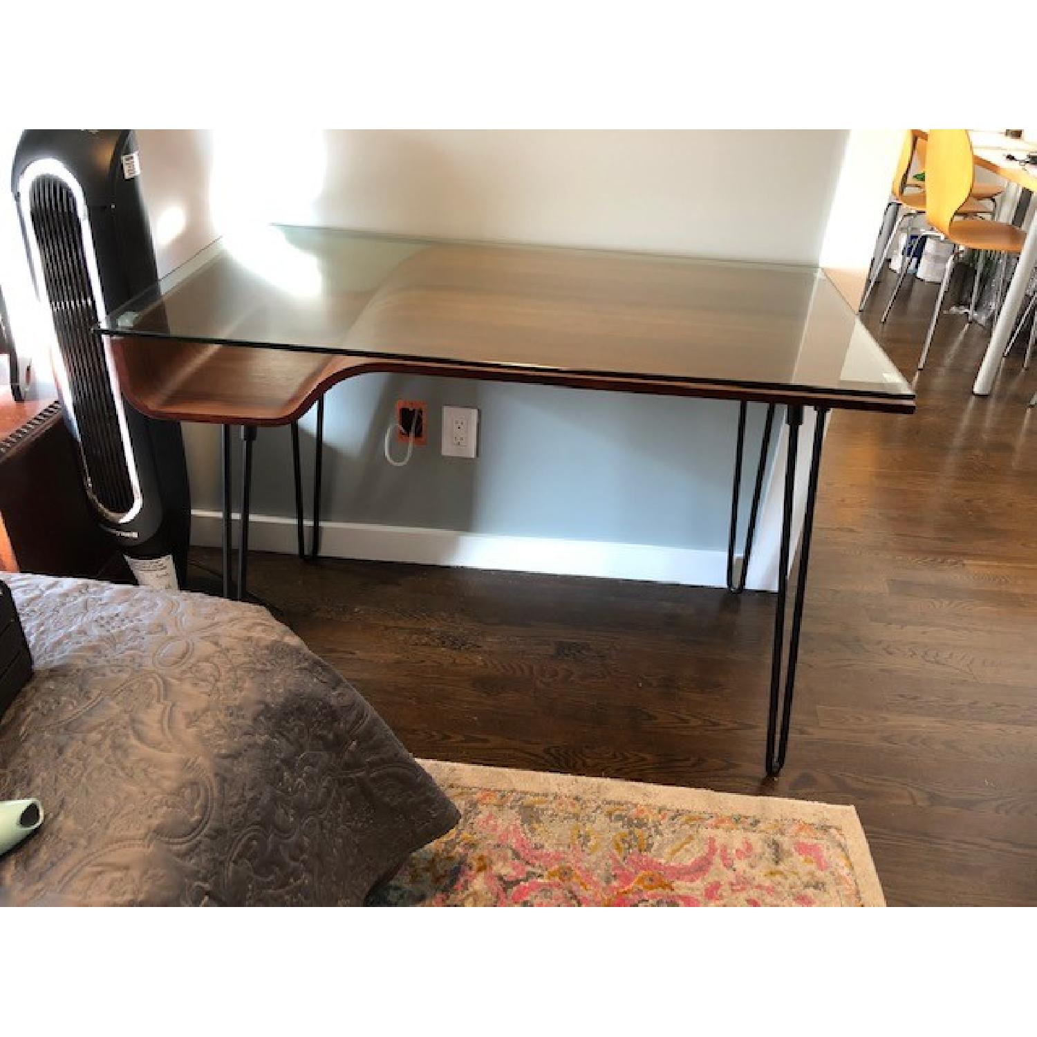 LumiSource Avery Mid-Century Modern Desk - image-8