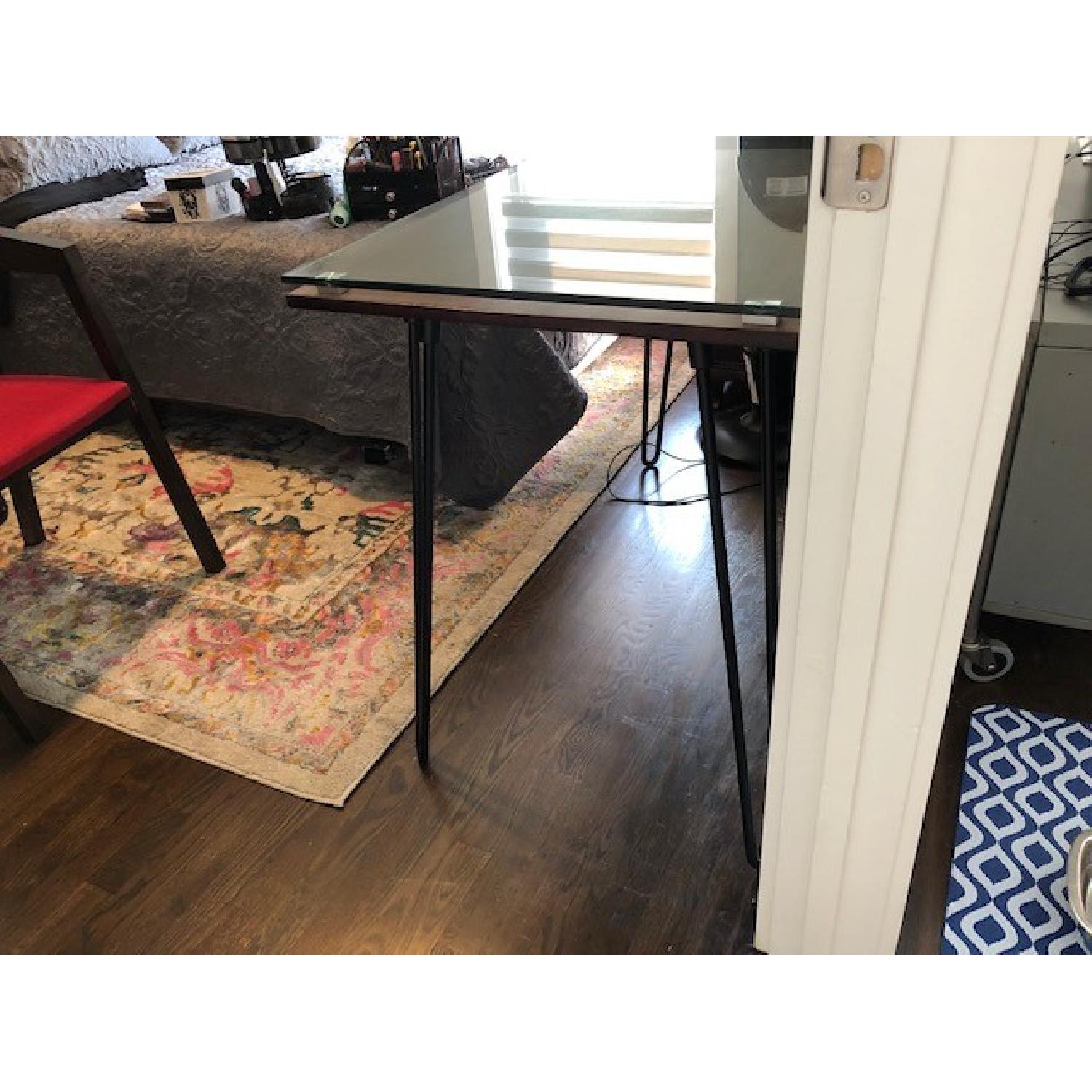 LumiSource Avery Mid-Century Modern Desk - image-9