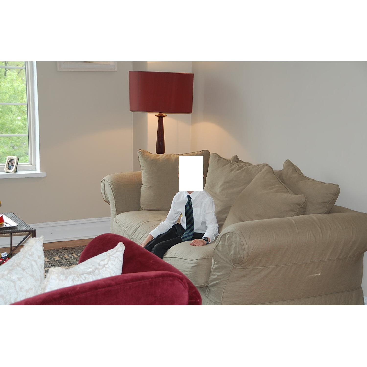 Shabby Chic Rachel Ashwell Floris Sofa - image-1