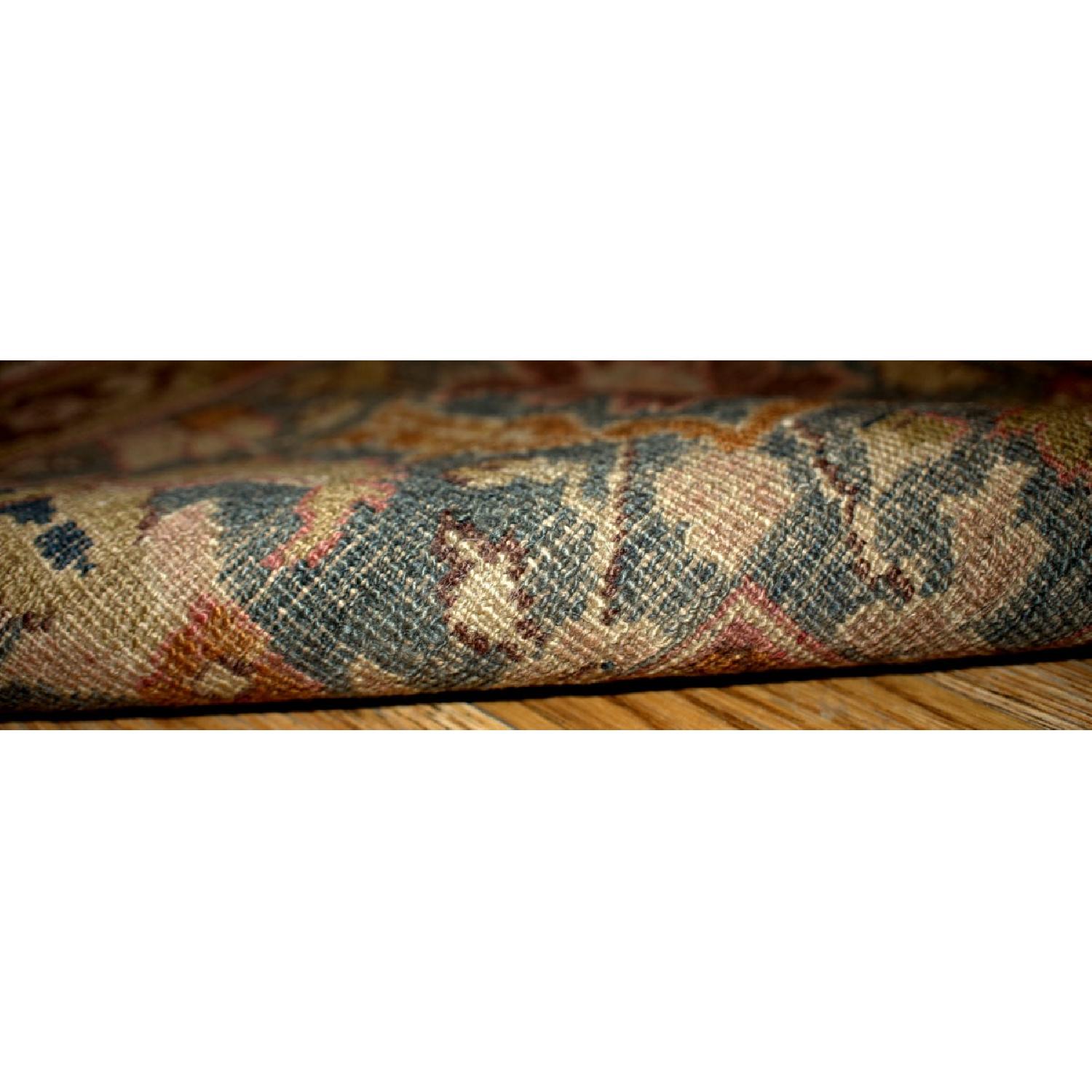 Antique Handmade Indian Loristan Rug - image-6