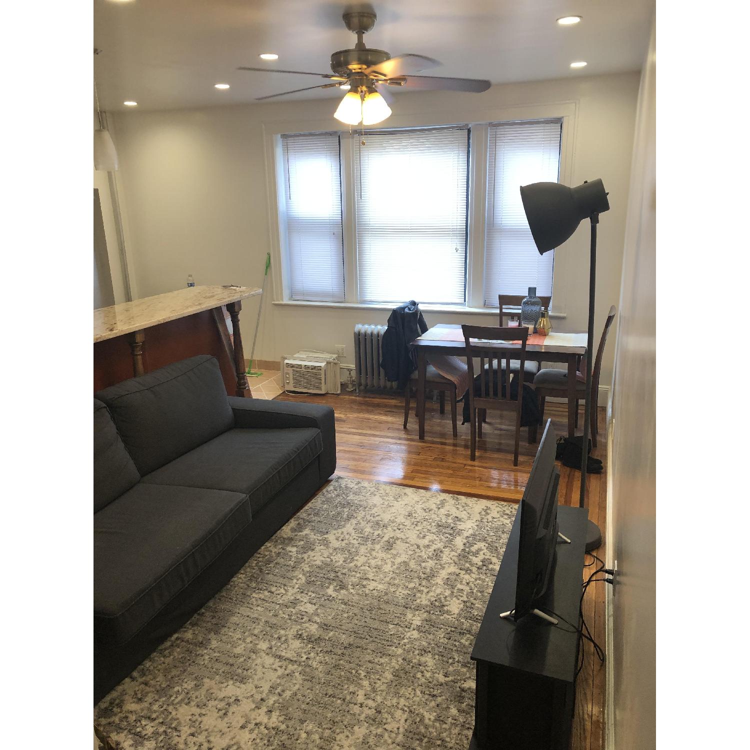 Ikea Dark Grey Sofa - image-2