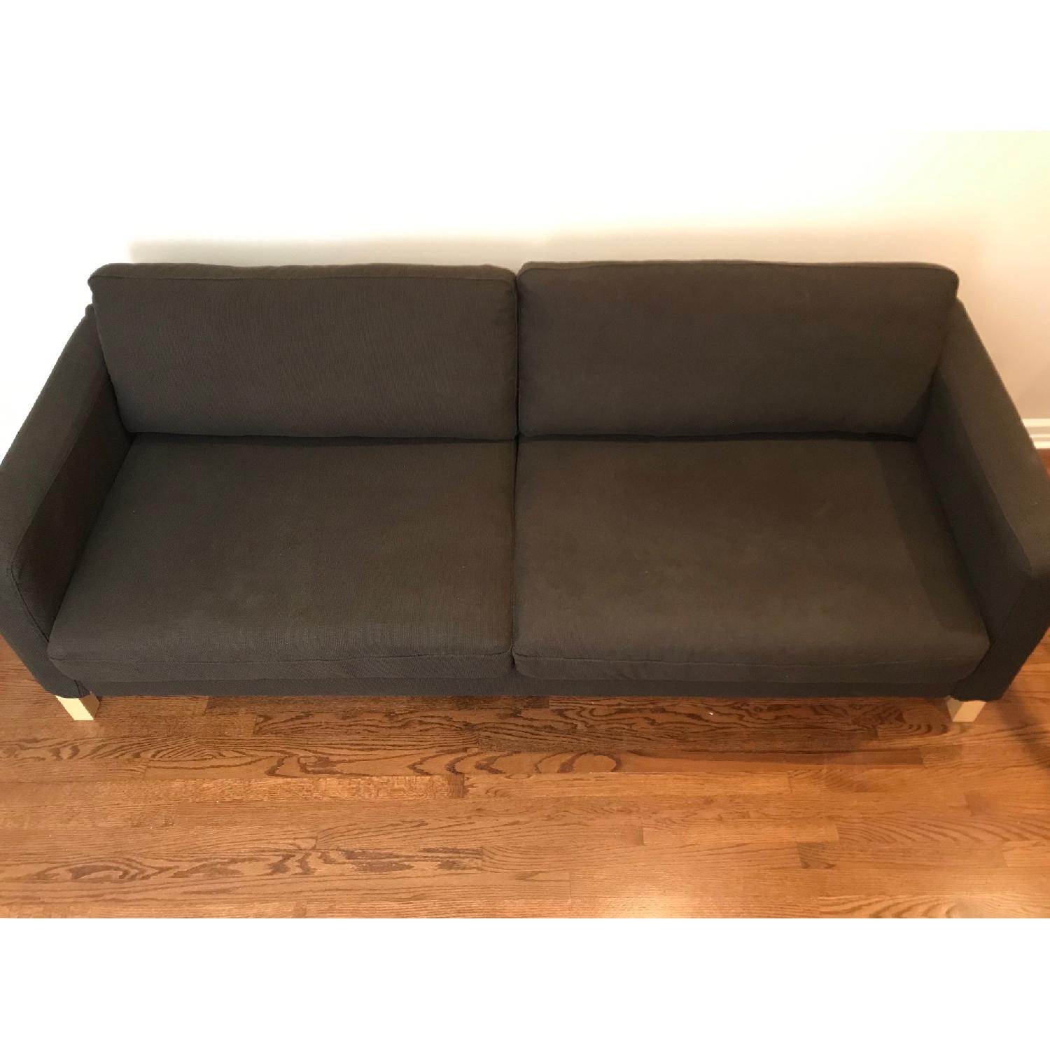 Ikea Karlstad Sofa in Dark Brown - image-2