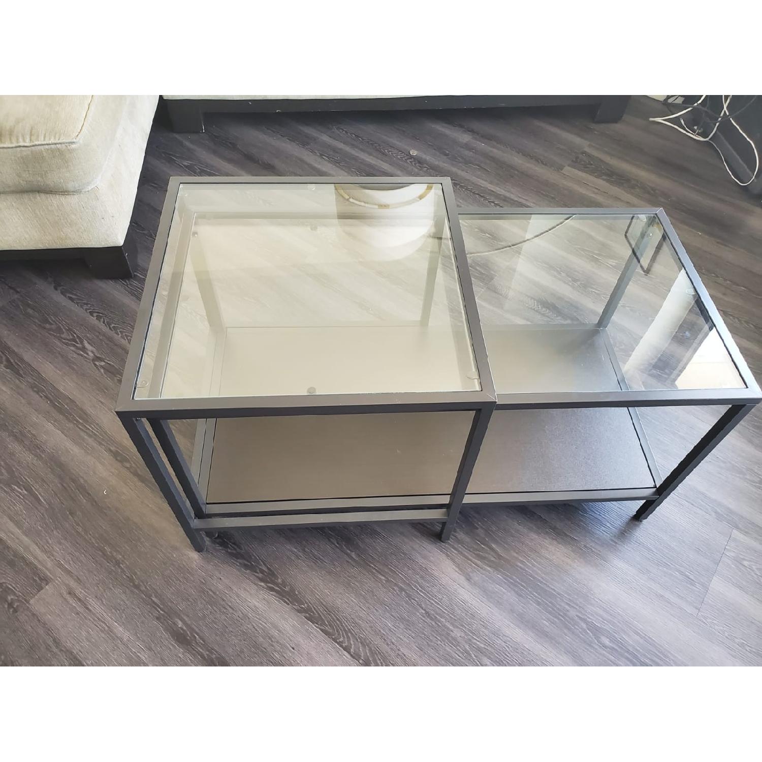 Ikea Vittsjo Nesting Coffee Tables AptDeco