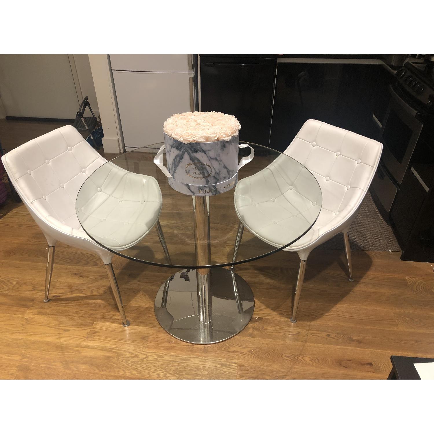 Modani Eve Dining Table w/ 2 Chairs - image-1