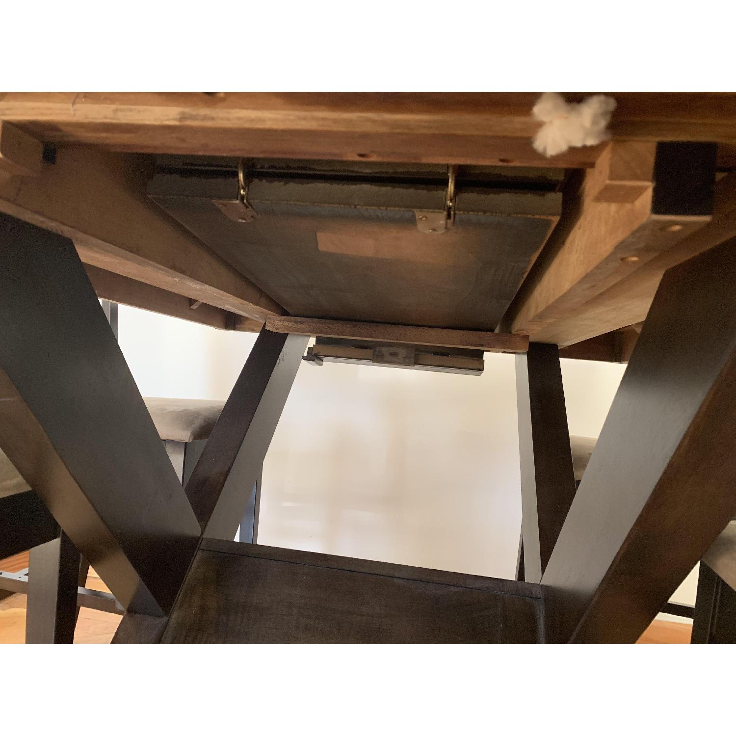 Bob's Expandable Counter Height Table w/ 4 Stools - image-3