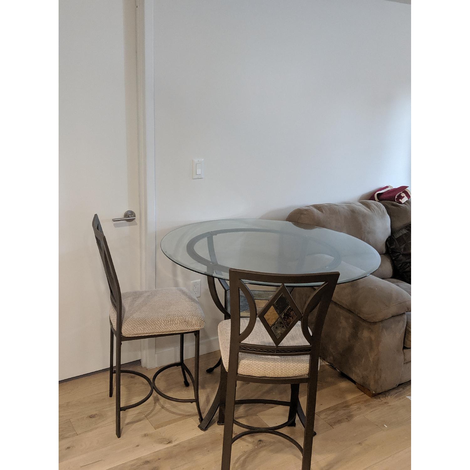 Art Van Counter Height 5-Piece Dining Set - image-1