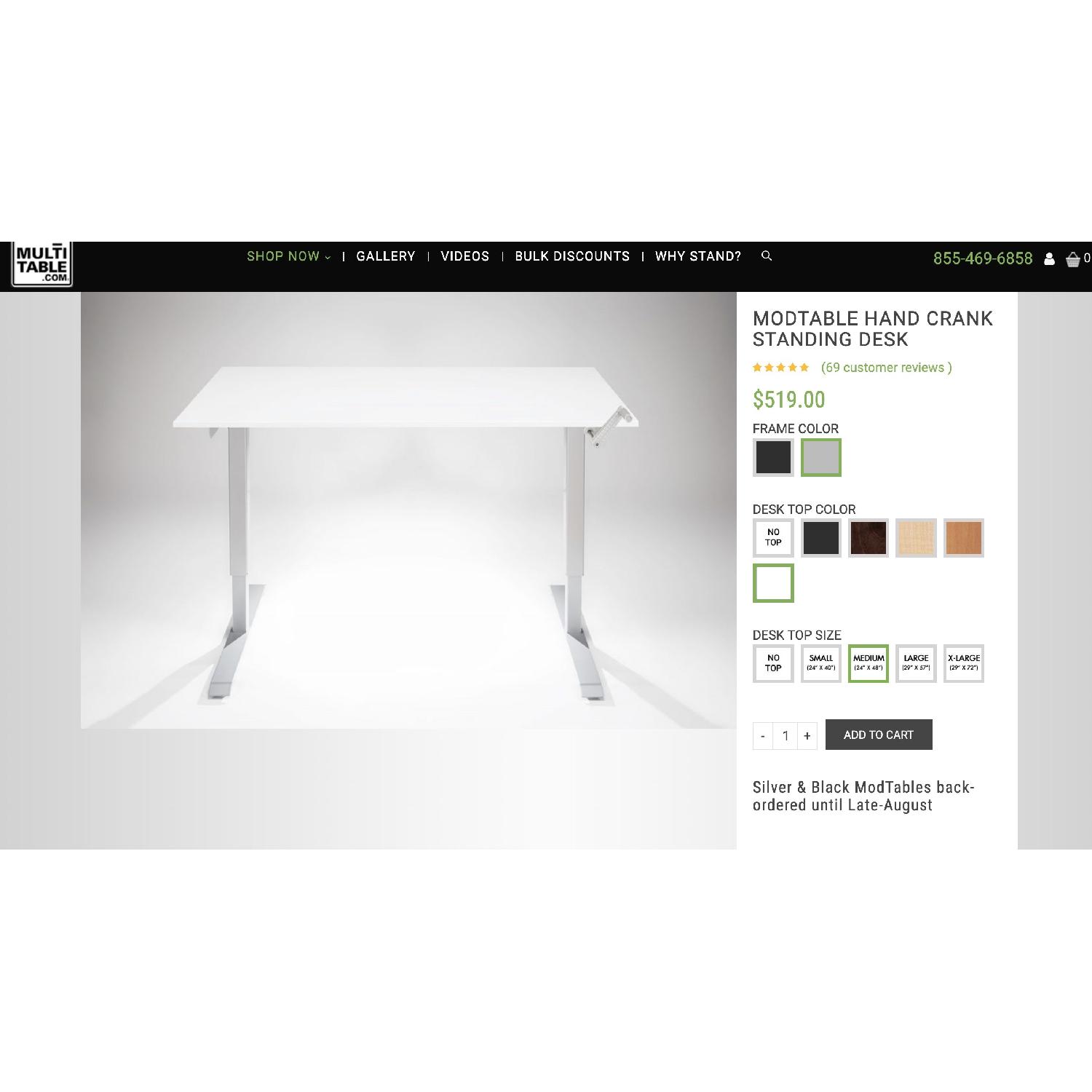 MultiTable Adjustable Standing Deck - image-1