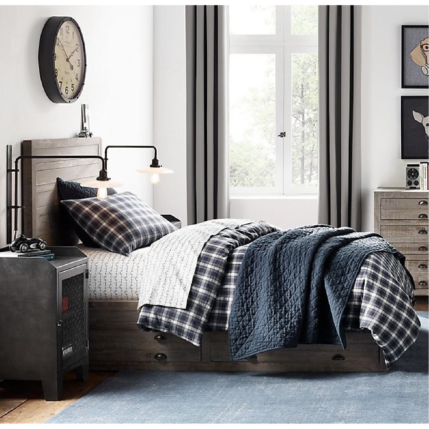 Restoration Hardware 1900 Train Station SwingArm Sconce AptDeco