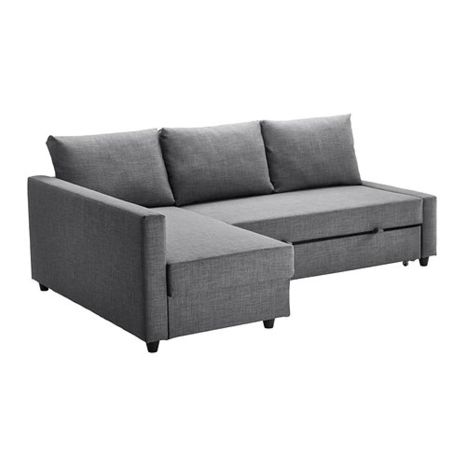 Ikea Sleeper Sectional Sofa w/ Chaise - image-0