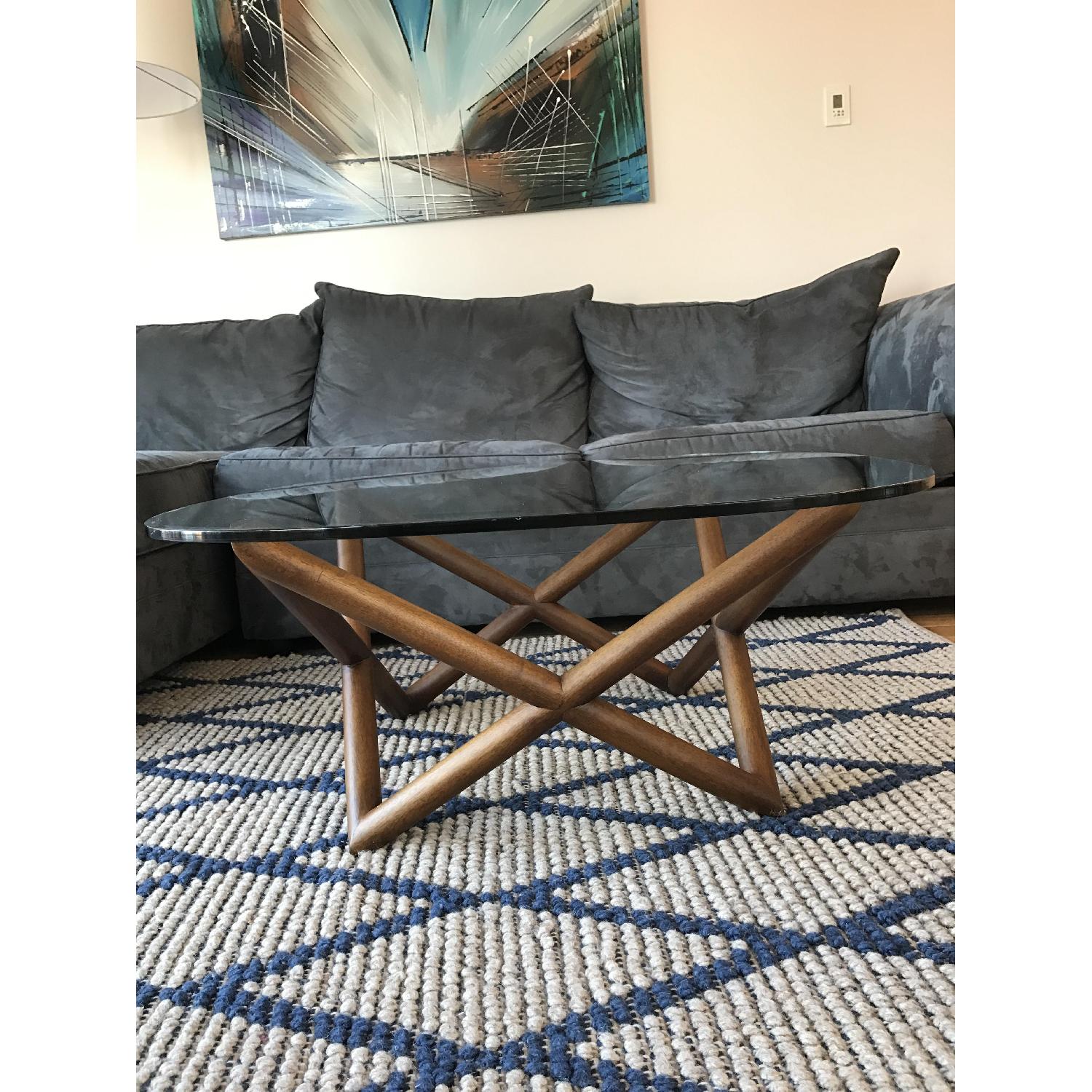 West Elm Spindle Coffee Table - image-4