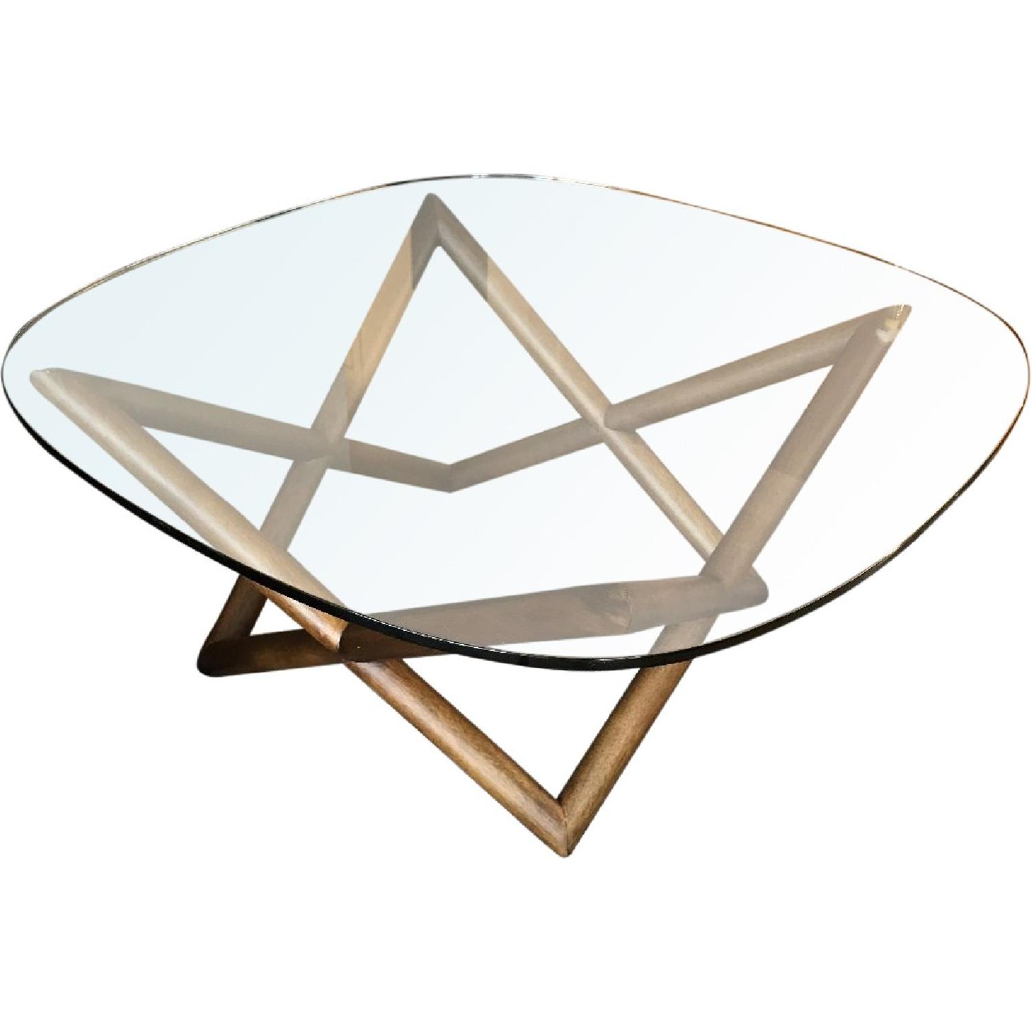 West Elm Spindle Coffee Table - image-0
