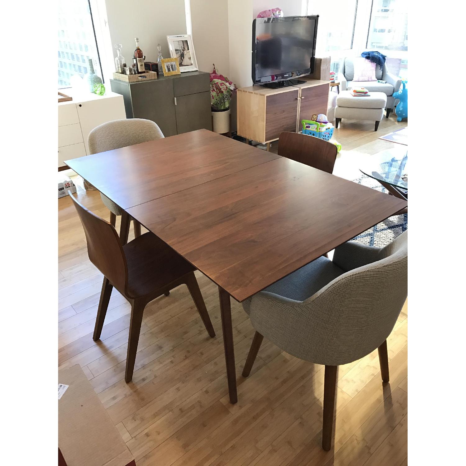 West Elm Mid-Century Modern 5 Piece Dining Set - image-3