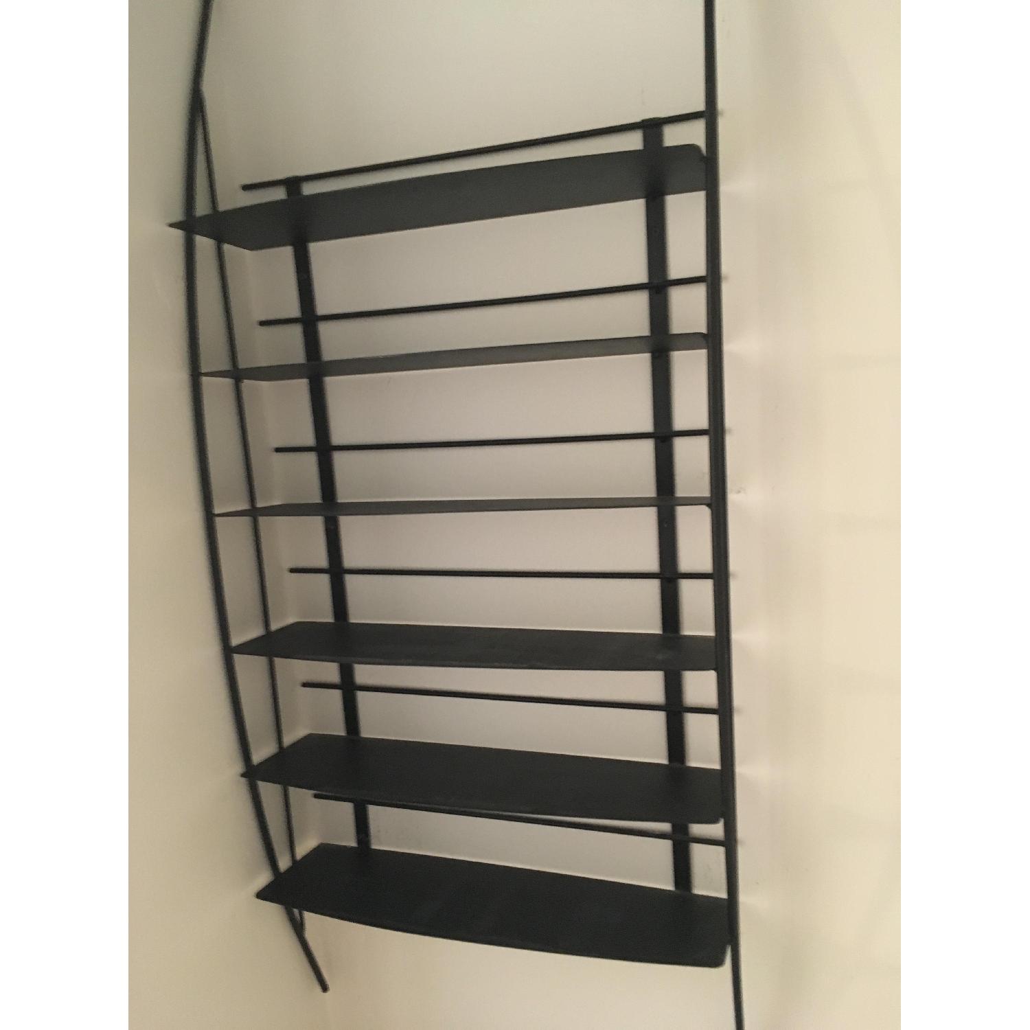 Wrought Iron Wall-Mounted CD Rack - image-1
