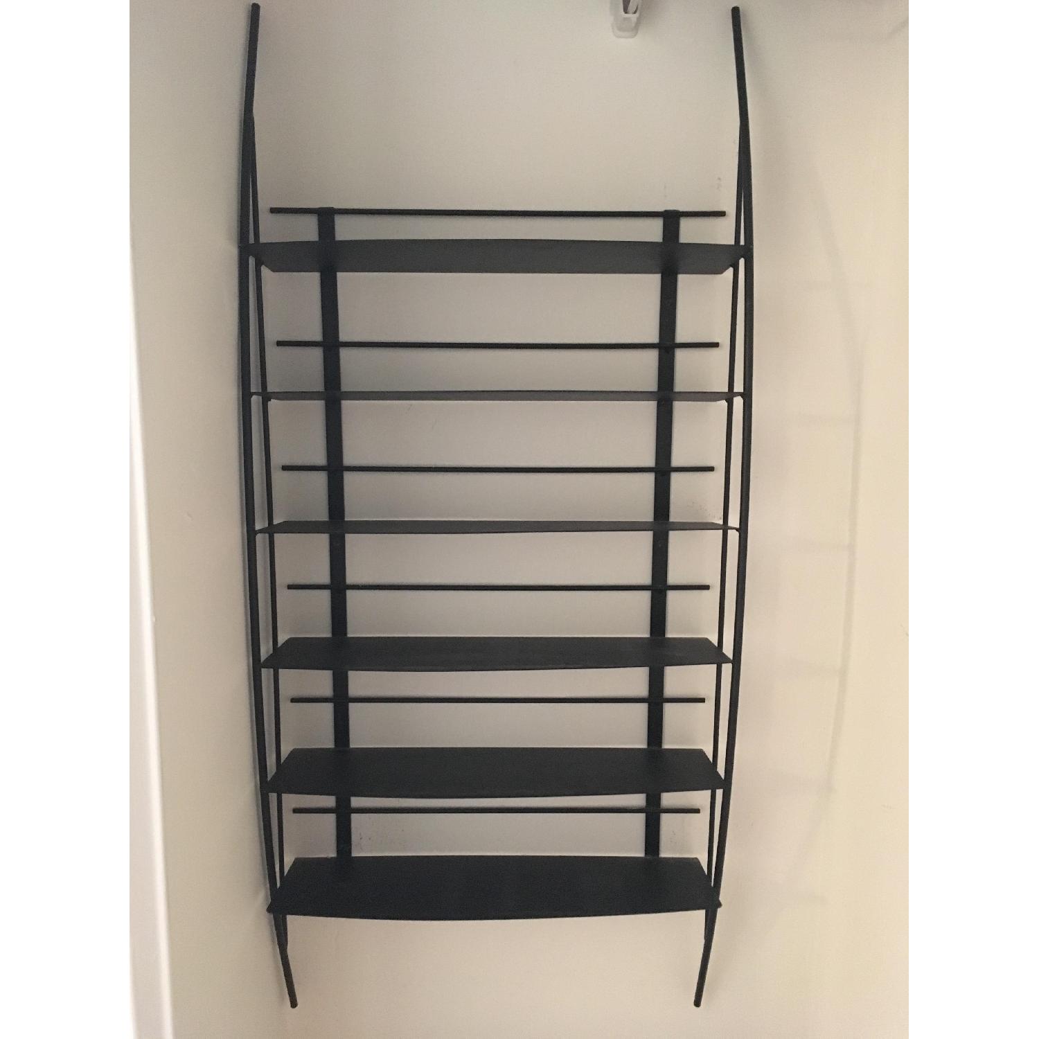 Wrought Iron Wall-Mounted CD Rack - image-2